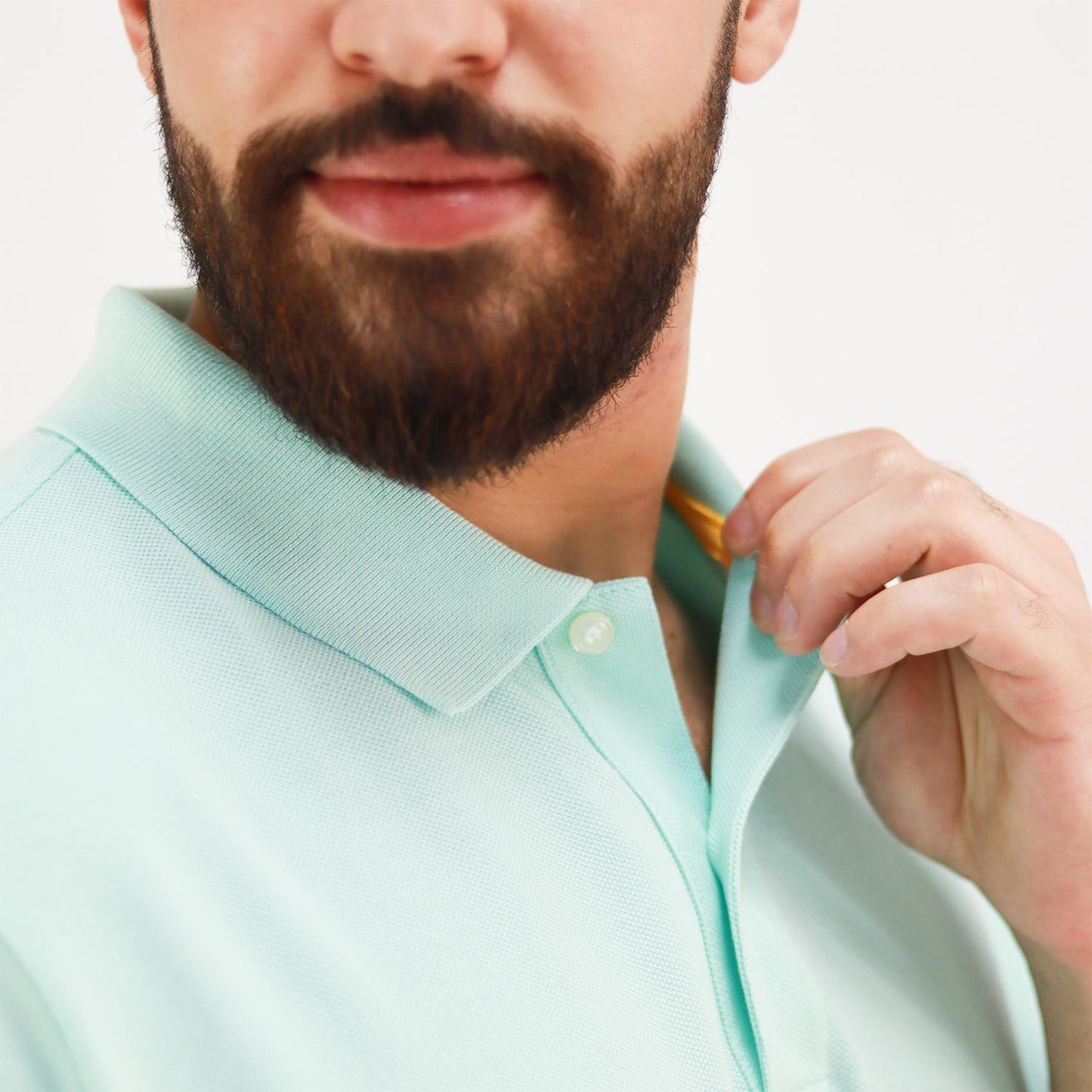 Men Solid Performance Polo