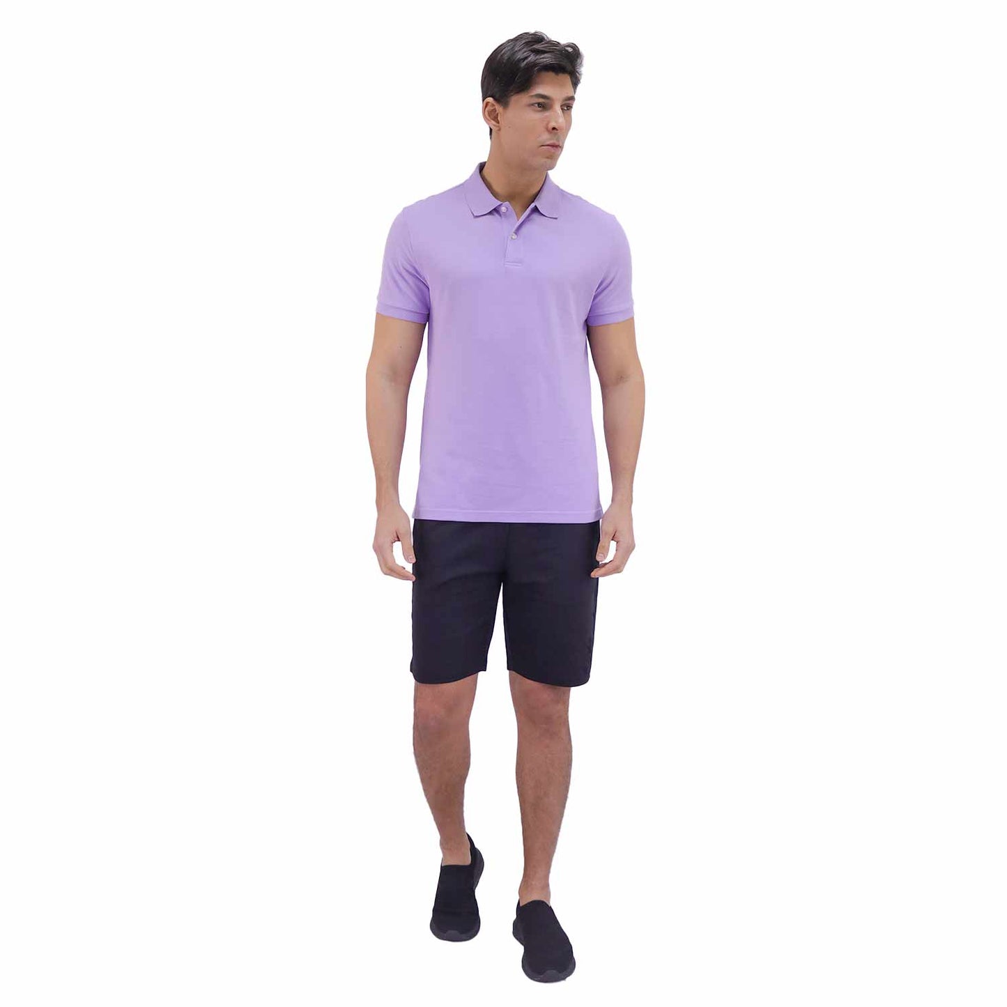 Men Solid Performance Polo