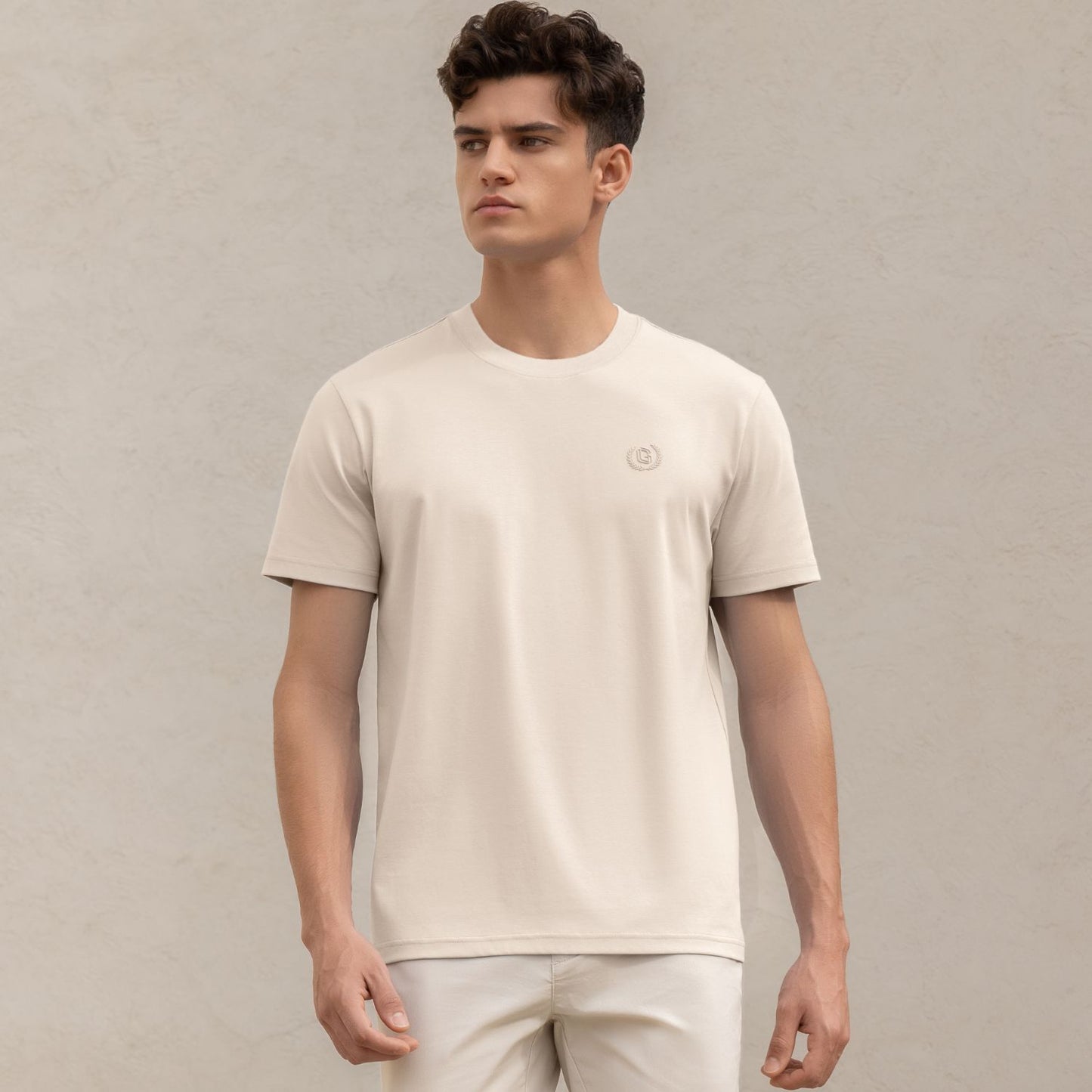 Men's Liquid Touch Slim Fit Crewneck Tee