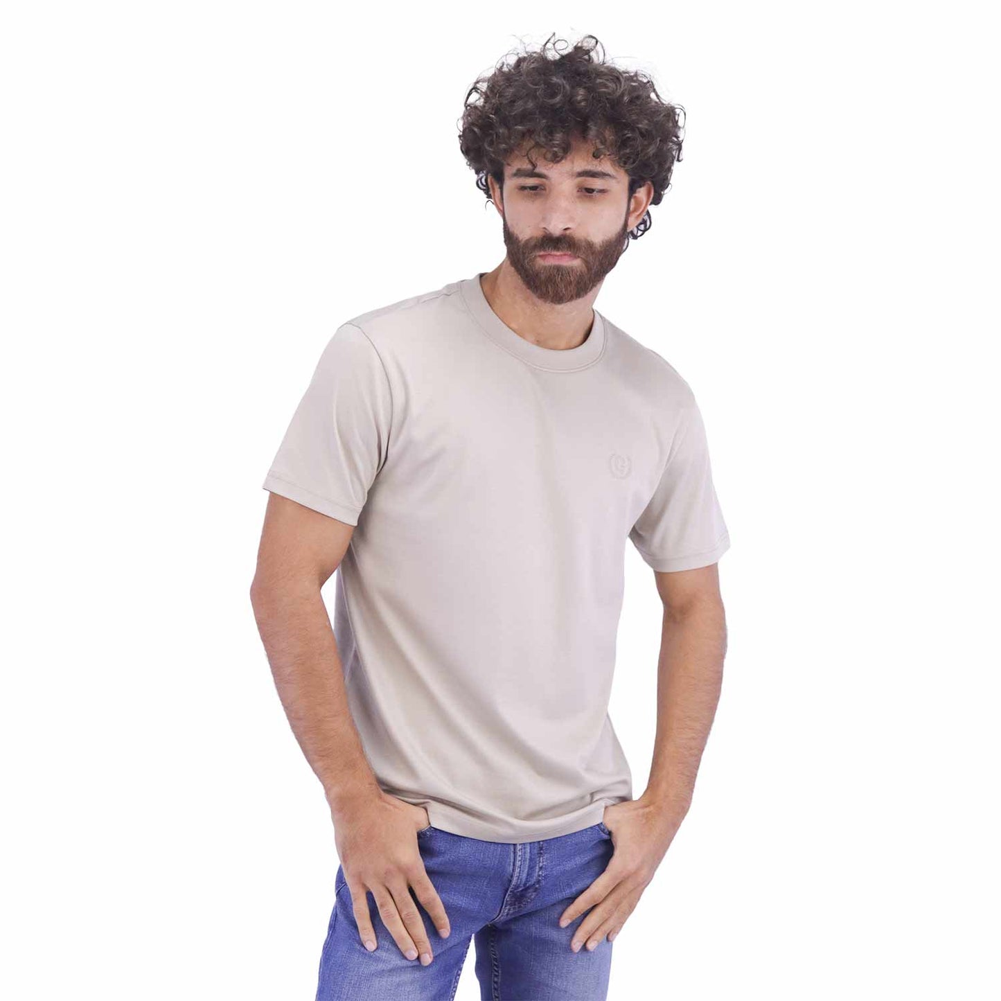 Men's Liquid Touch Slim Fit Crewneck Tee