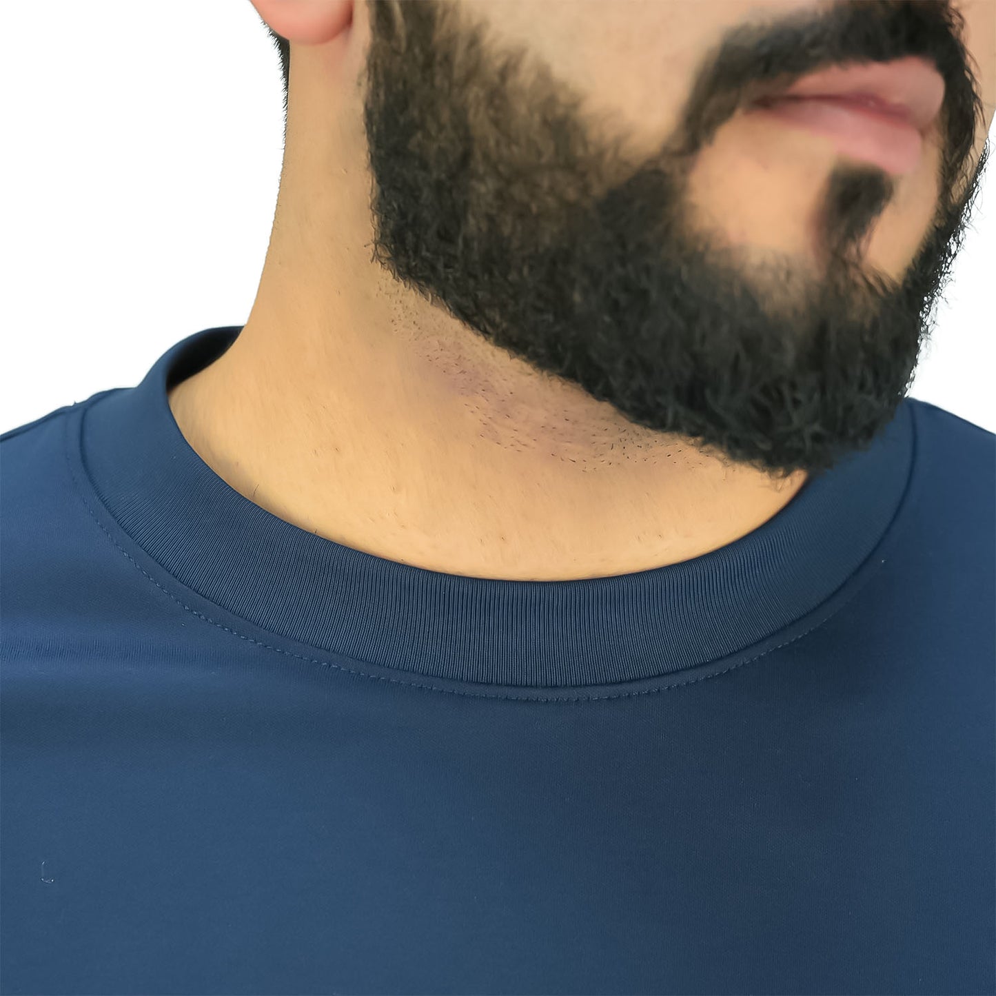Men's Smart Collar Print Tee | Liquid Touch Comfort