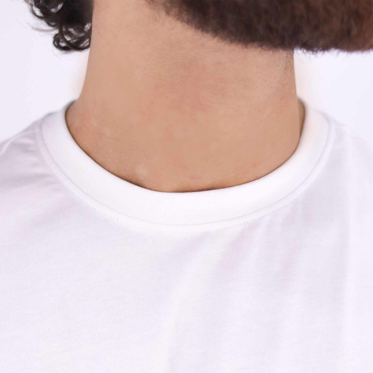 Men's Cotton Jersey Crew Neck Slim Fit Tee