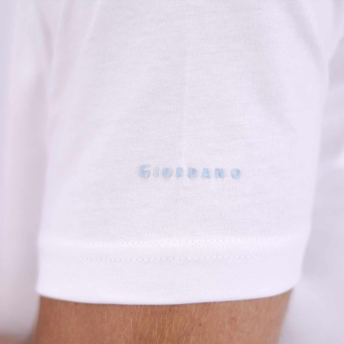 Men's Cotton Jersey Crew Neck Slim Fit Tee