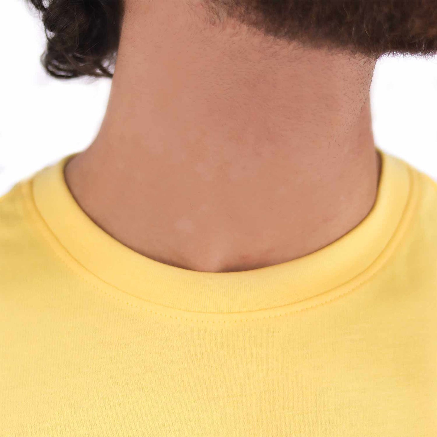 Men's Cotton Jersey Crew Neck Slim Fit Tee