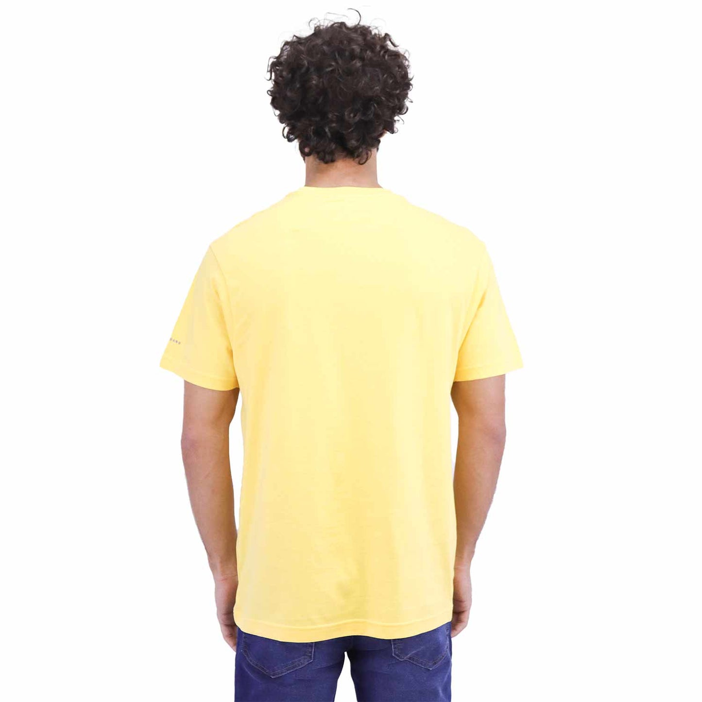 Men's Cotton Jersey Crew Neck Slim Fit Tee