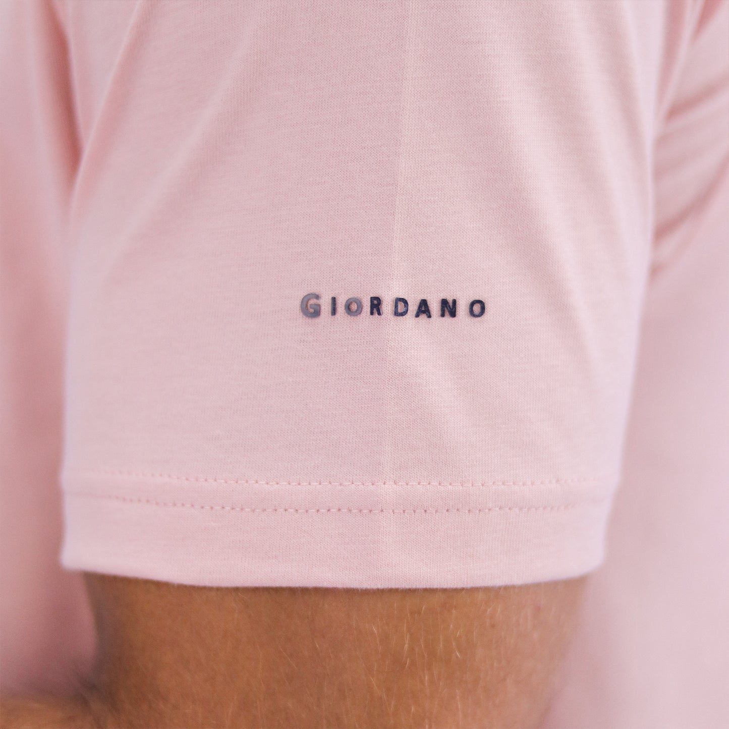 Men's Cotton Jersey Crew Neck Slim Fit Tee