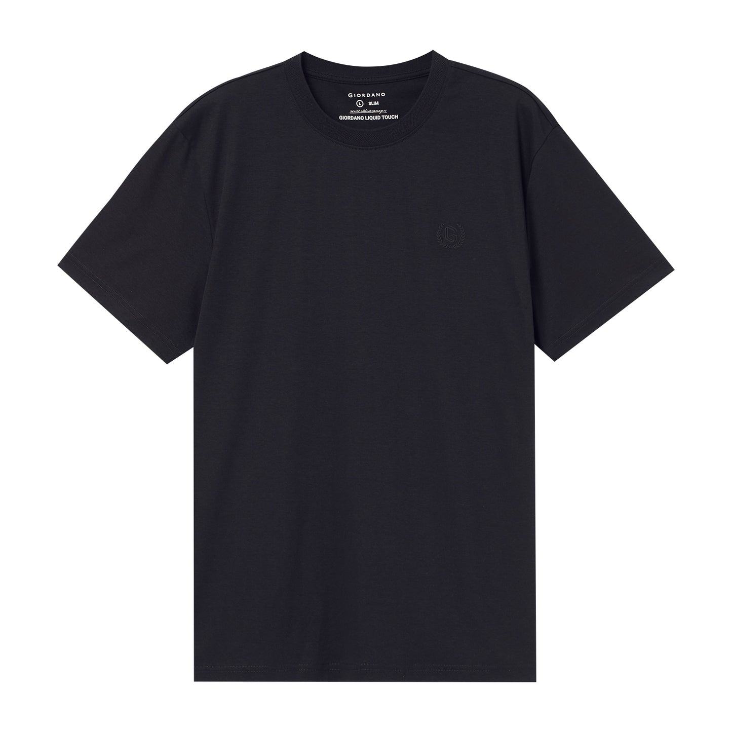 Men's Slim Fit Liquid Touch Tee | | Soft Cotton Crew Neck T-Shirt