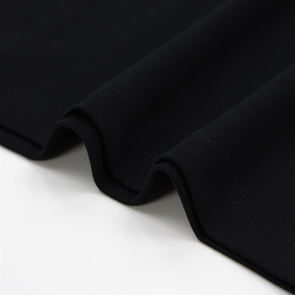 Men's Slim Fit Cotton Interlock Tee | Embroidered Tee