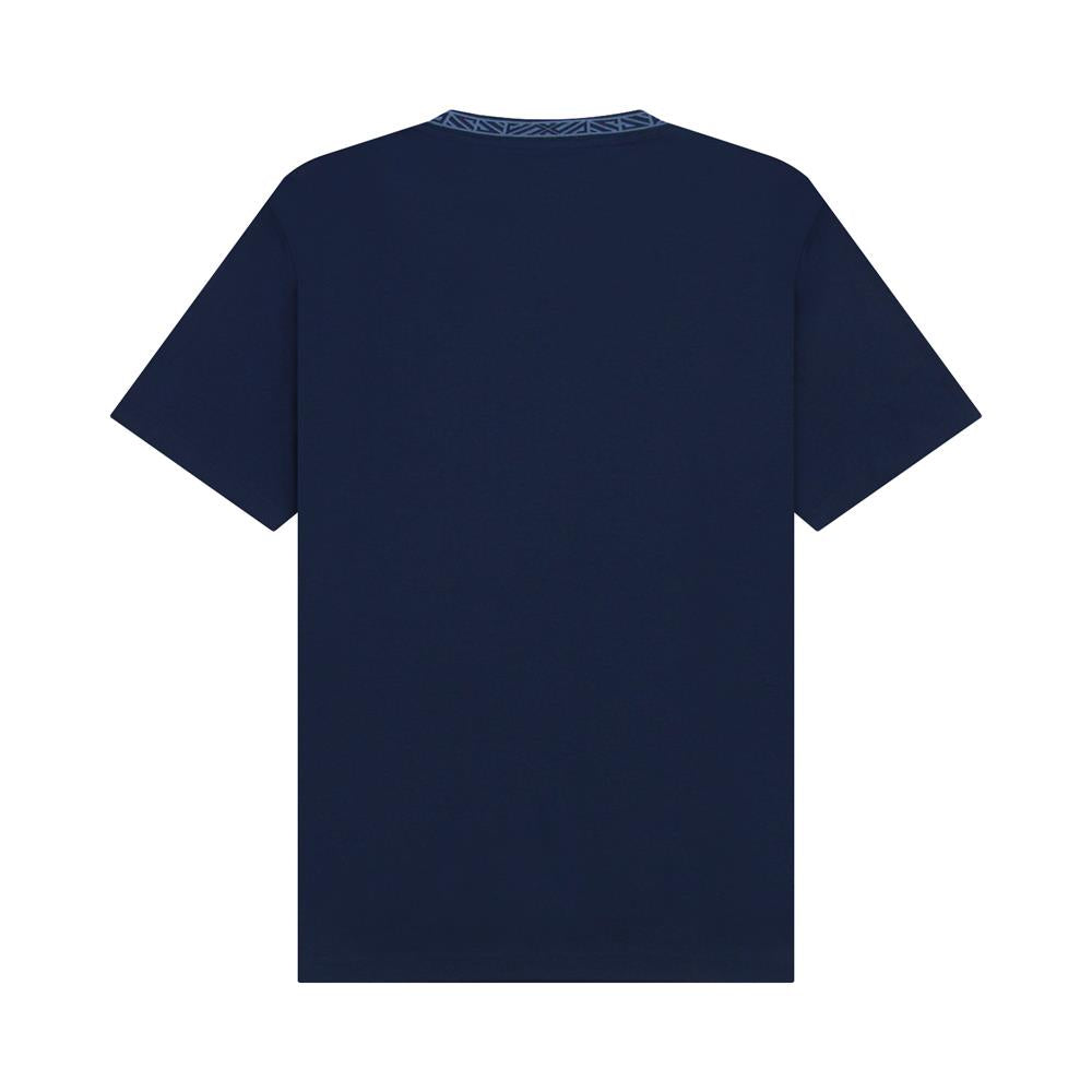 Men's Slim Fit Cotton Interlock Tee | Embroidered Tee