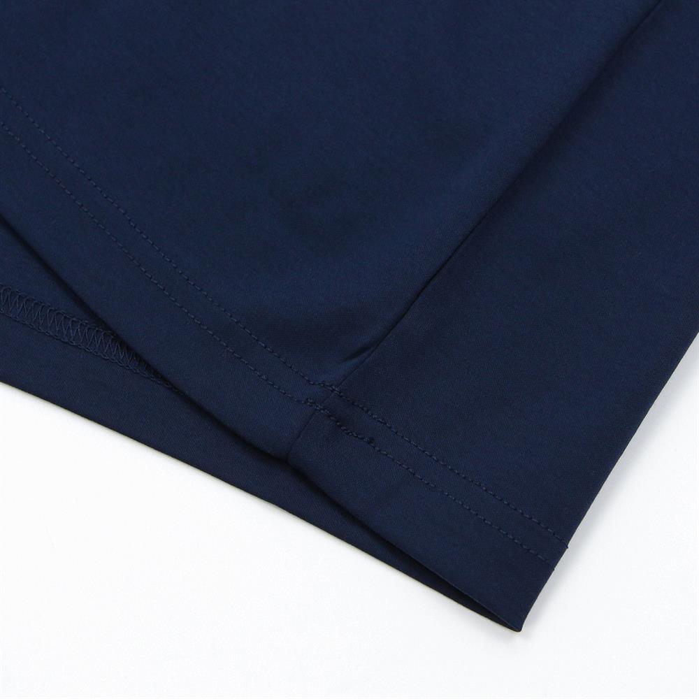 Men's Slim Fit Cotton Interlock Tee | Embroidered Tee