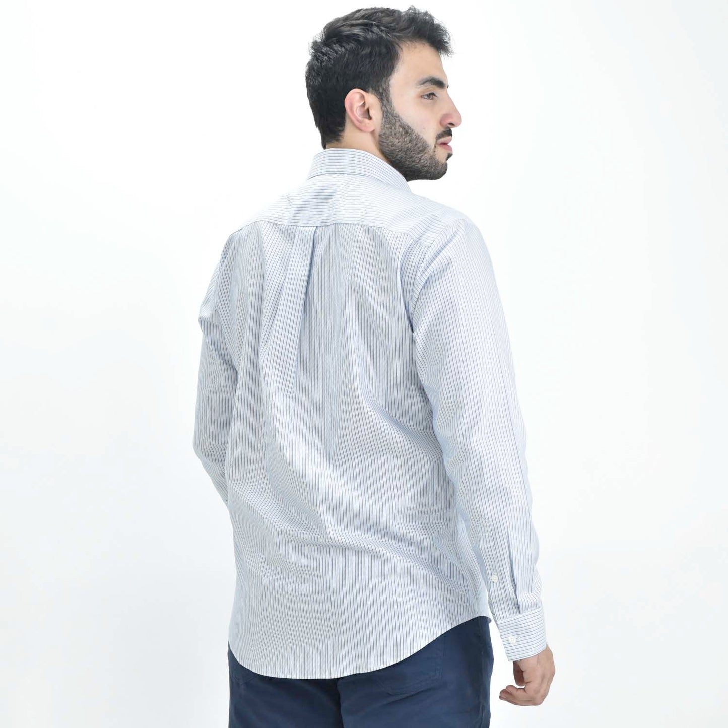 Men's Wrinkle Free Cotton Shirt: Comfort & Style