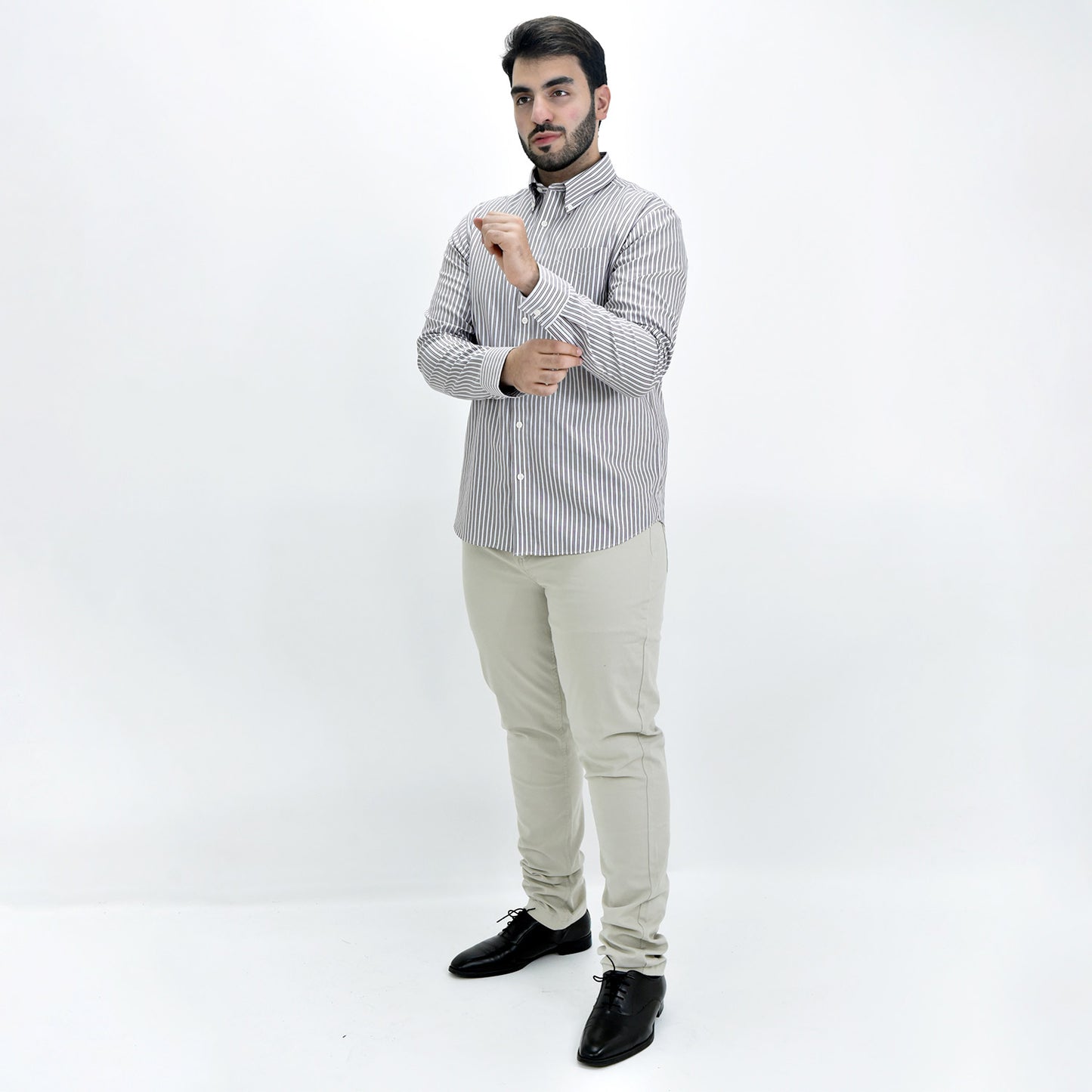 Men's Wrinkle Free Cotton Shirt: Comfort & Style