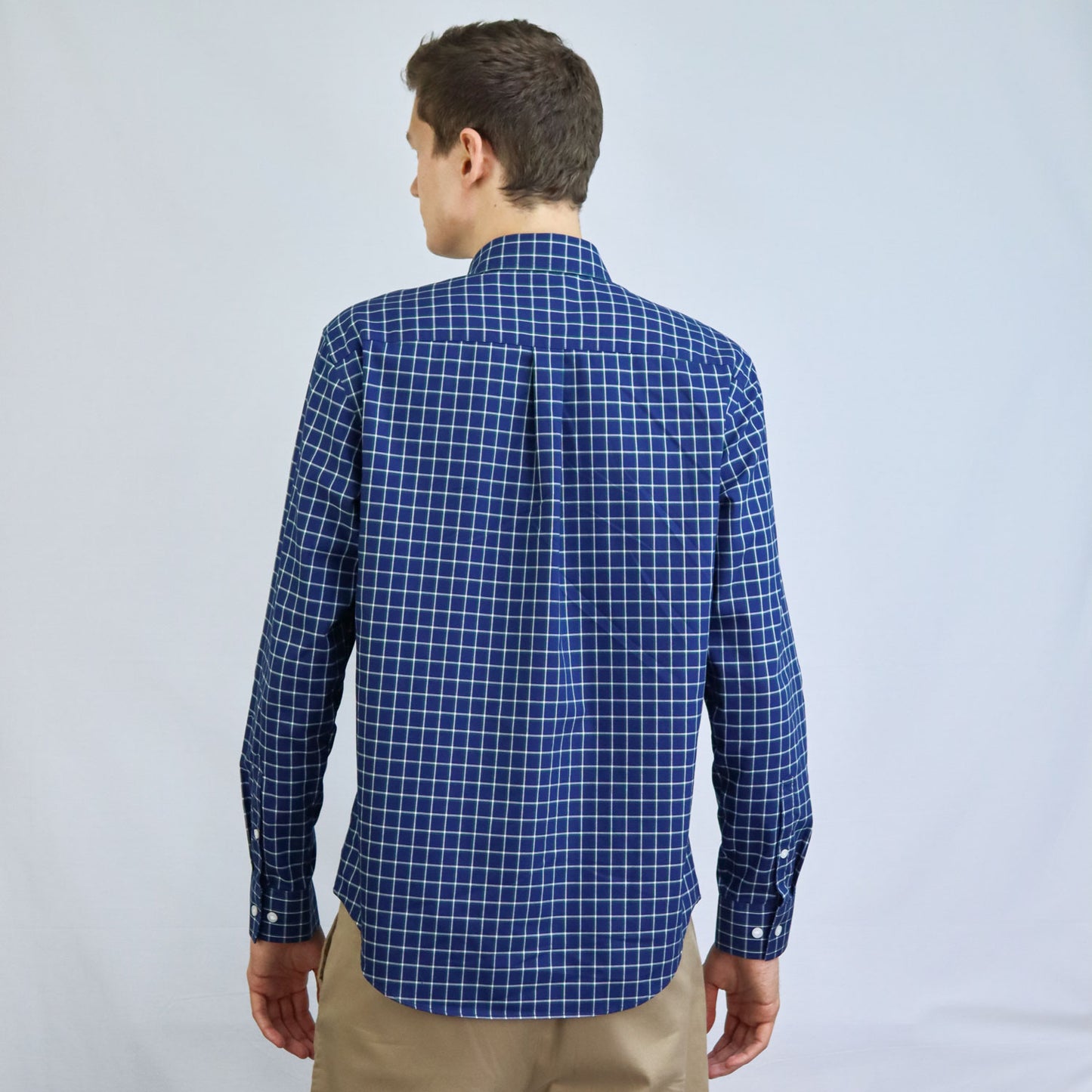 Men's Wrinkle Free Cotton Shirt: Comfort & Style
