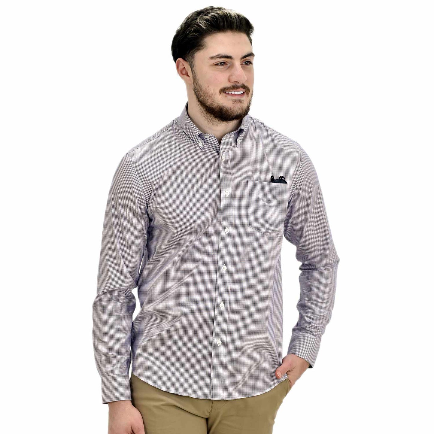 Men's Wrinkle Free Cotton Shirt: Comfort & Style