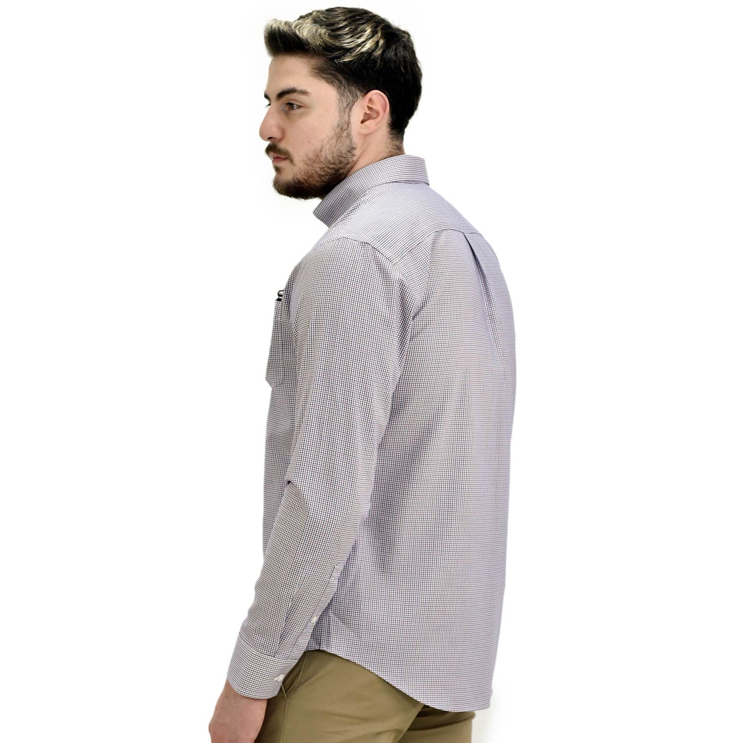 Men's Wrinkle Free Cotton Shirt: Comfort & Style