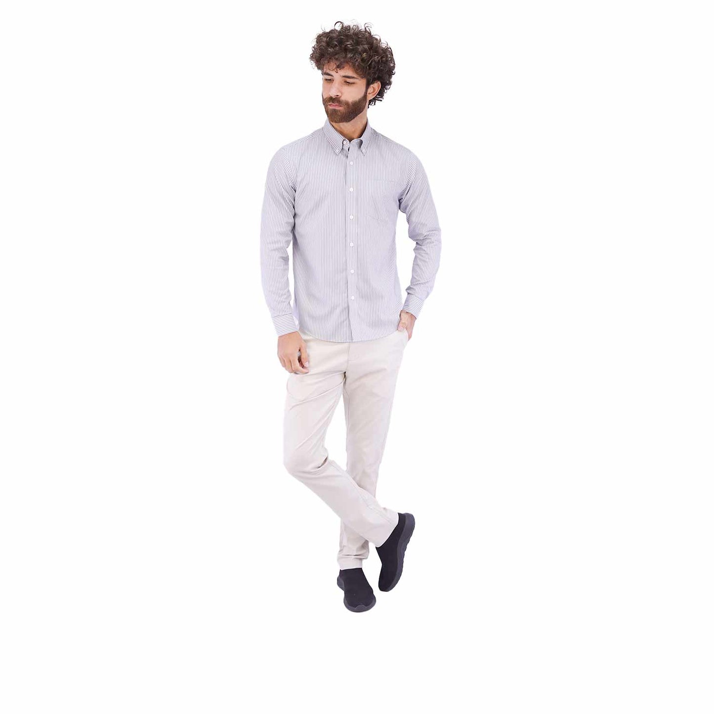 Men's Wrinkle Free Cotton Shirt: Comfort & Style