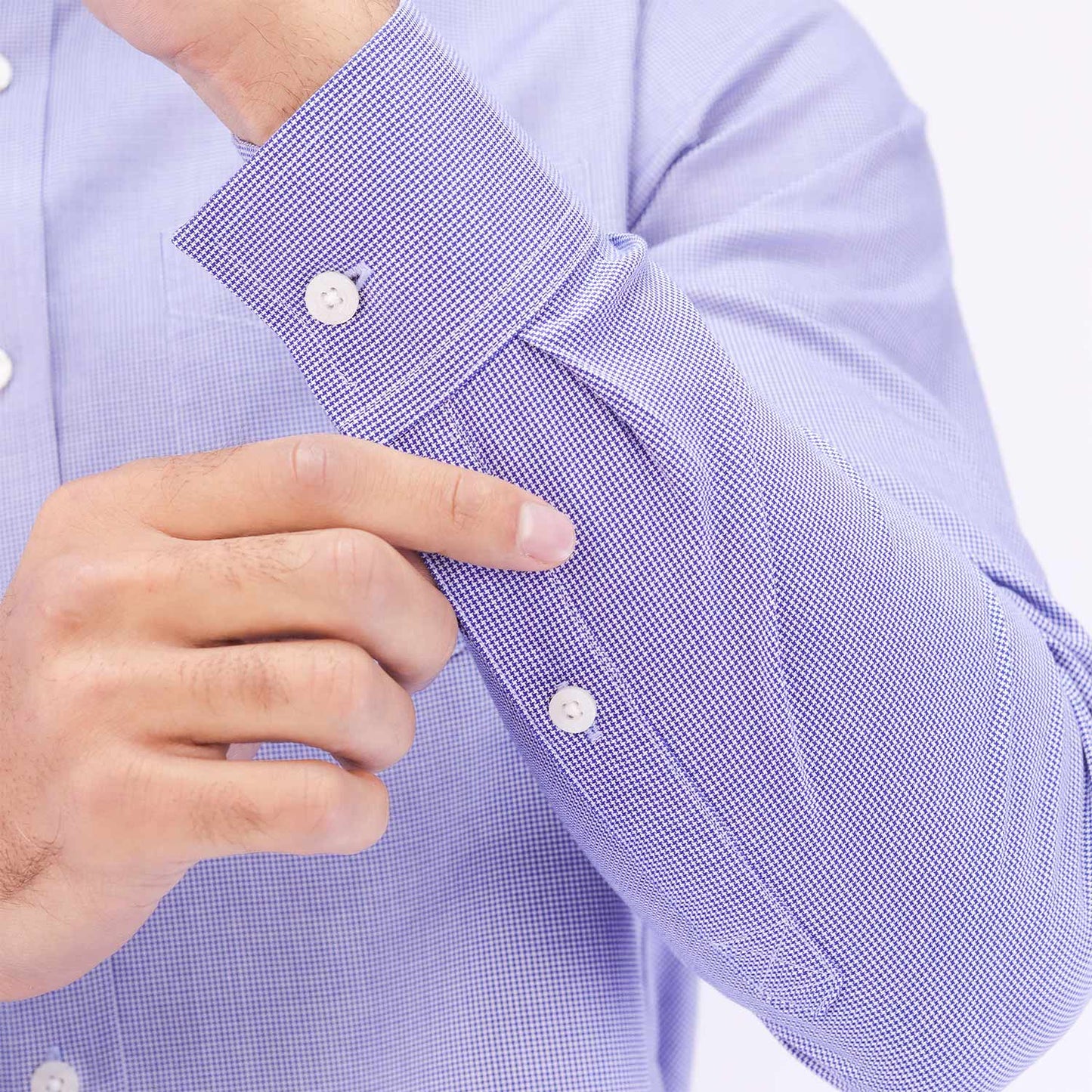 Men's Wrinkle Free Cotton Shirt: Comfort & Style