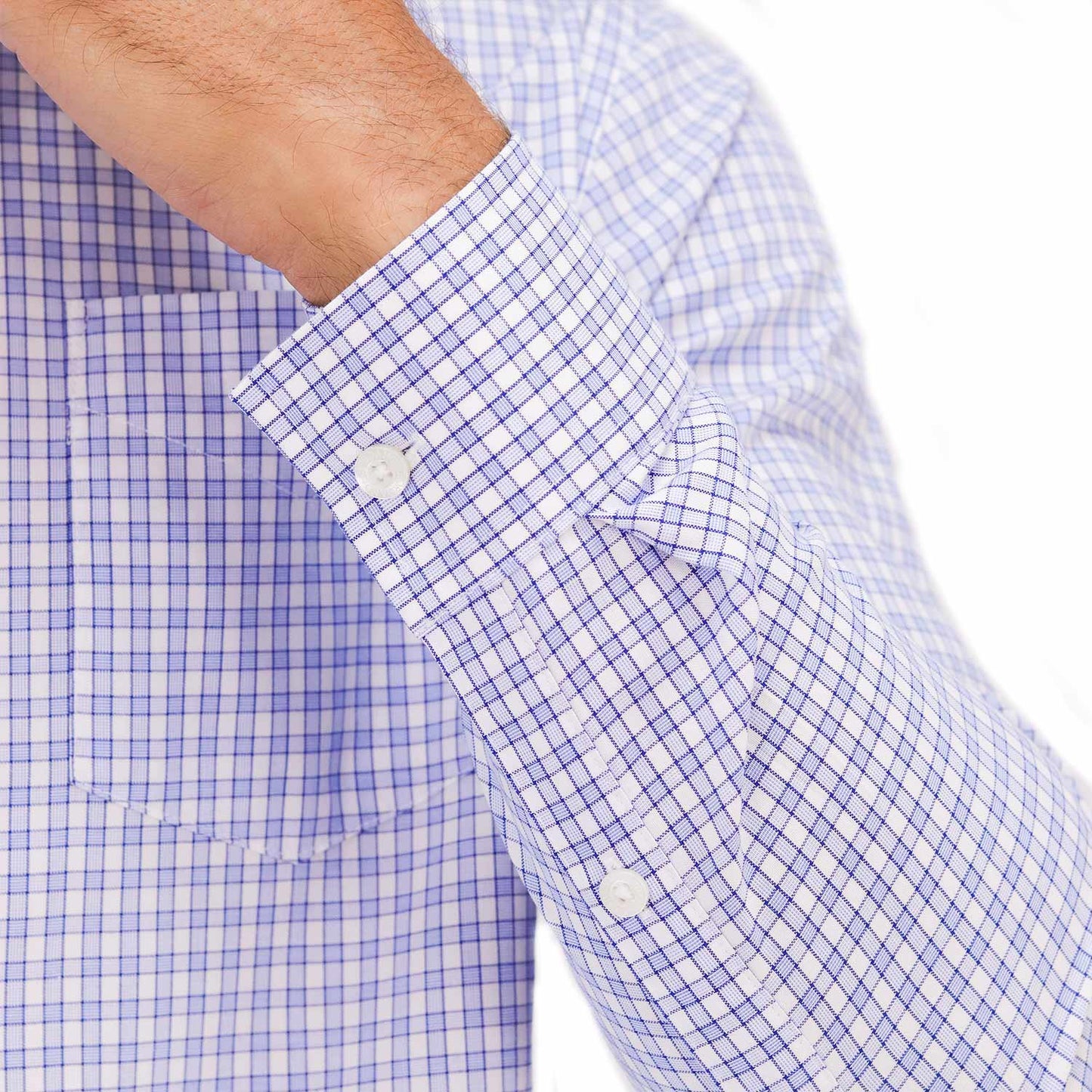 Men's Wrinkle Free Cotton Shirt: Comfort & Style