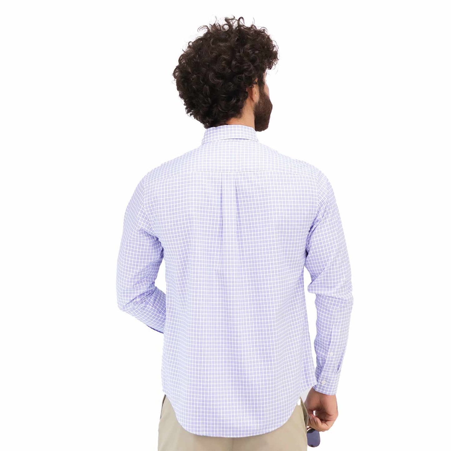 Men's Wrinkle Free Cotton Shirt: Comfort & Style