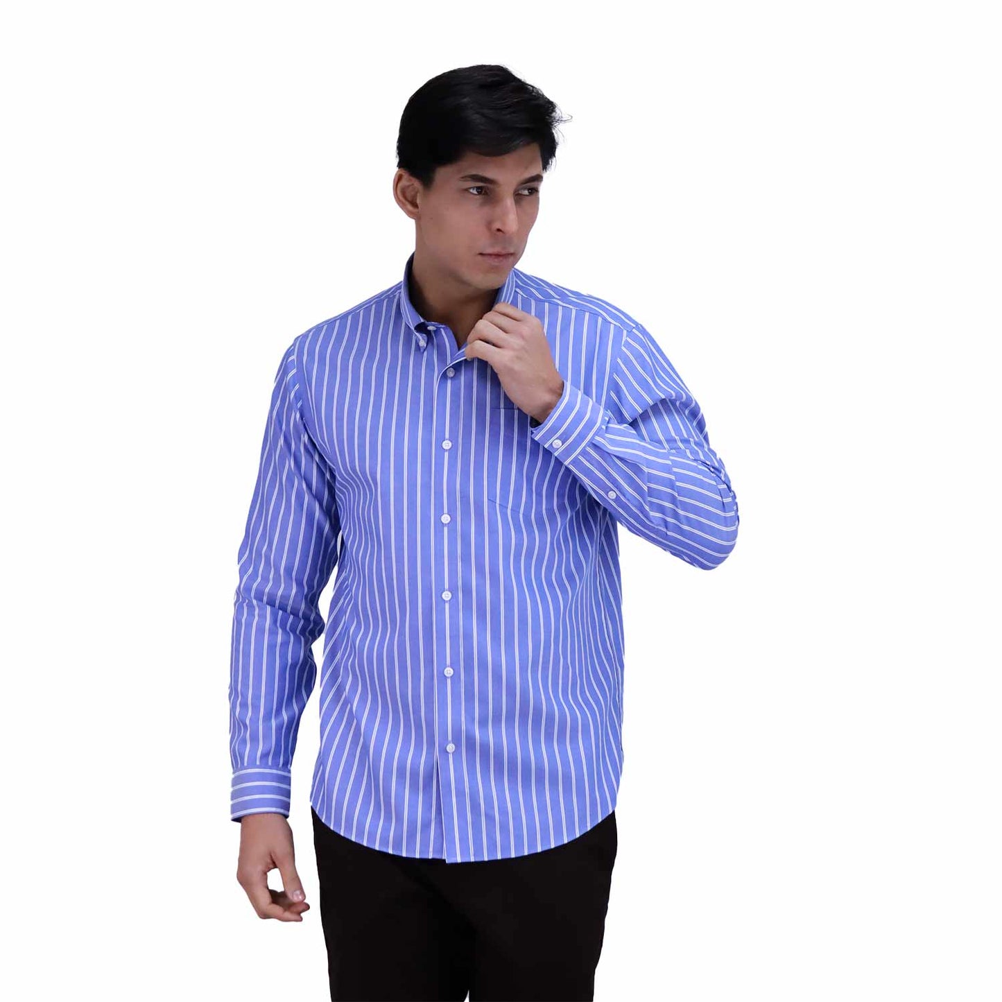 Men's Wrinkle Free Cotton Shirt: Comfort & Style