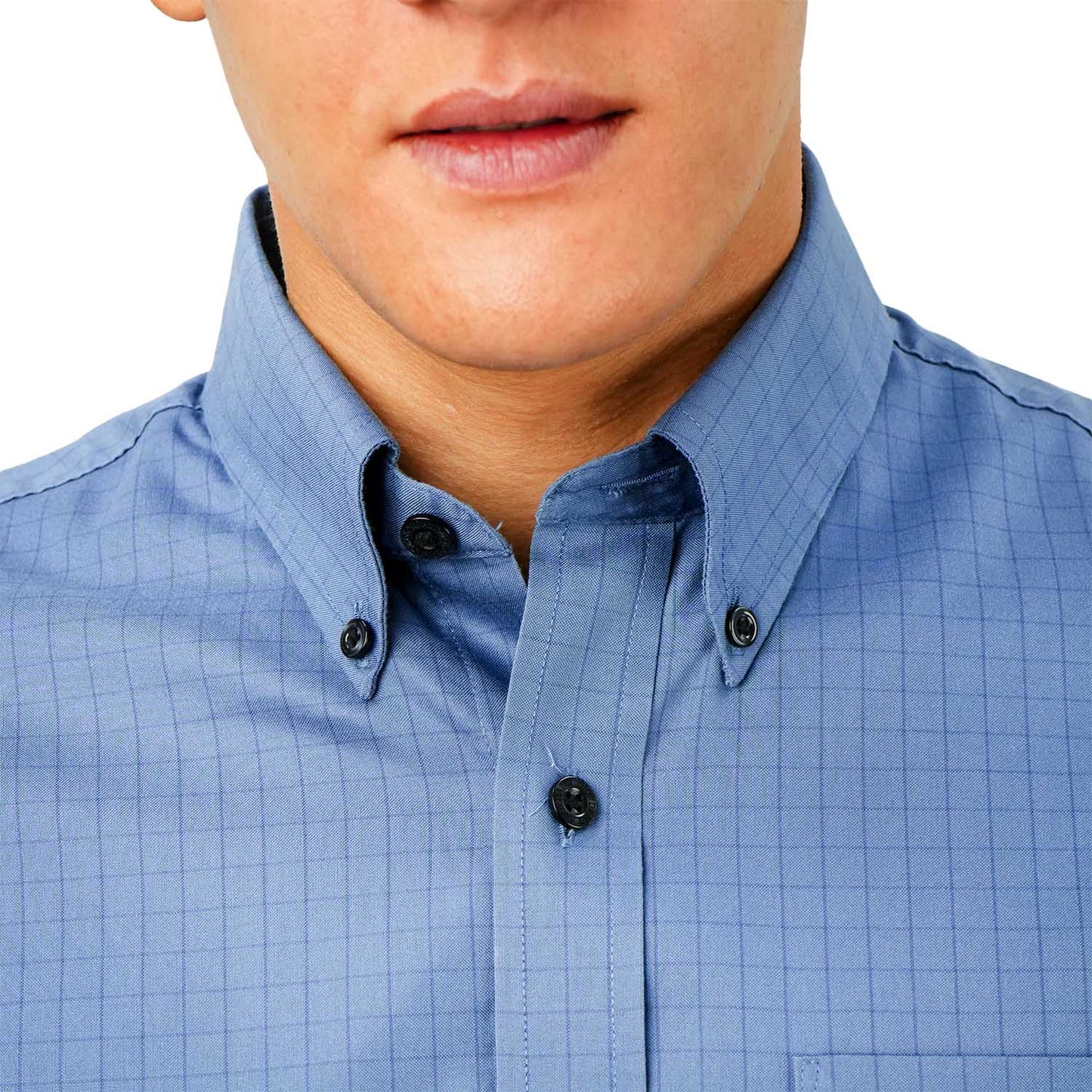 Men's Wrinkle Free Cotton Shirt: Comfort & Style