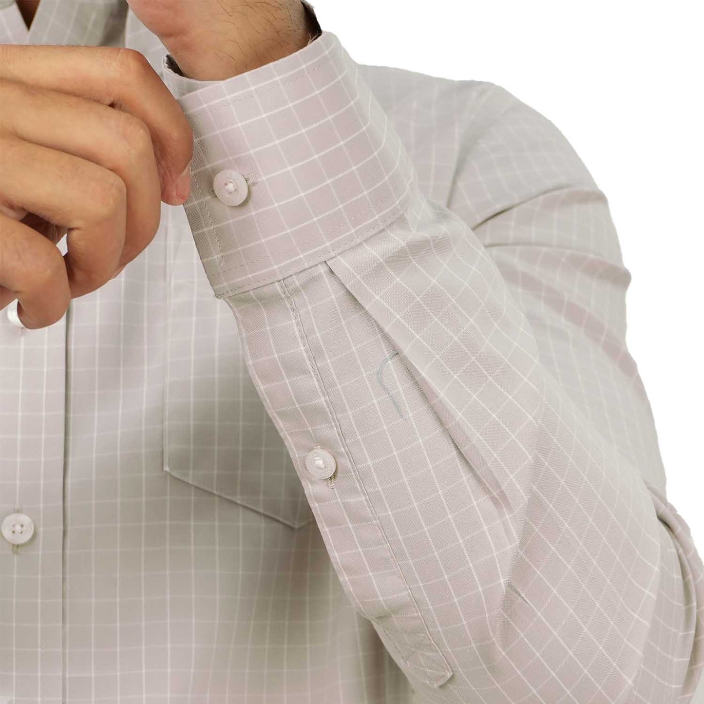 Men's Wrinkle Free Cotton Shirt: Comfort & Style