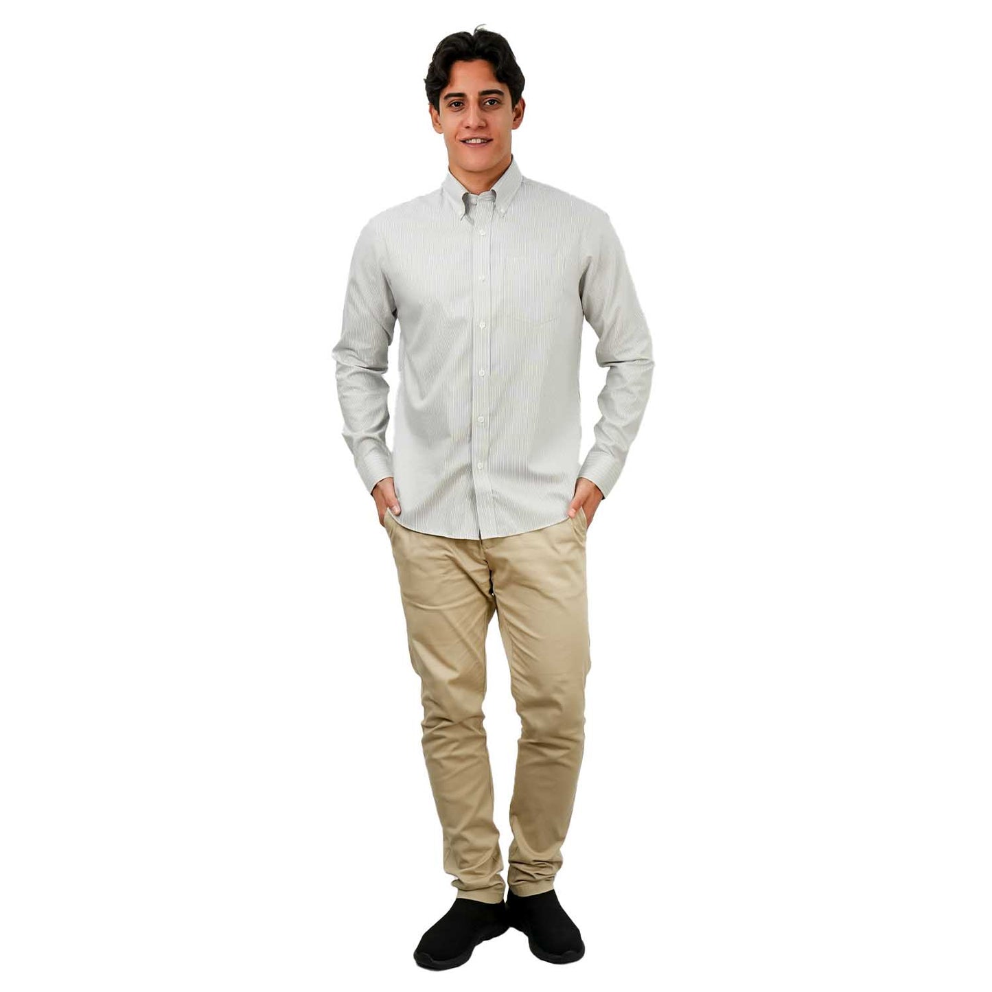 Men's Wrinkle Free Cotton Shirt: Comfort & Style