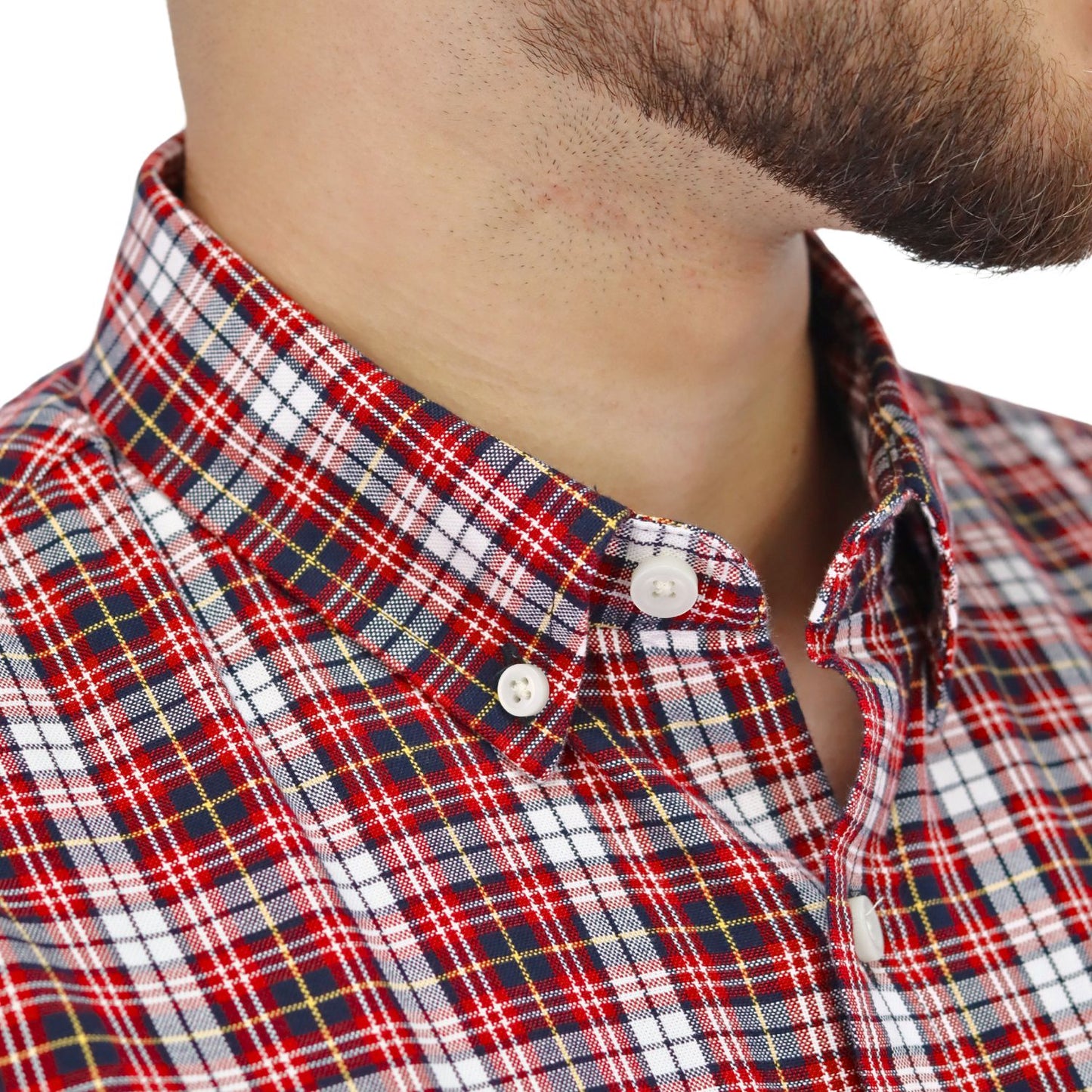 Men's Cotton Oxford Full Opening Long Sleeve Slim Fit Shirt