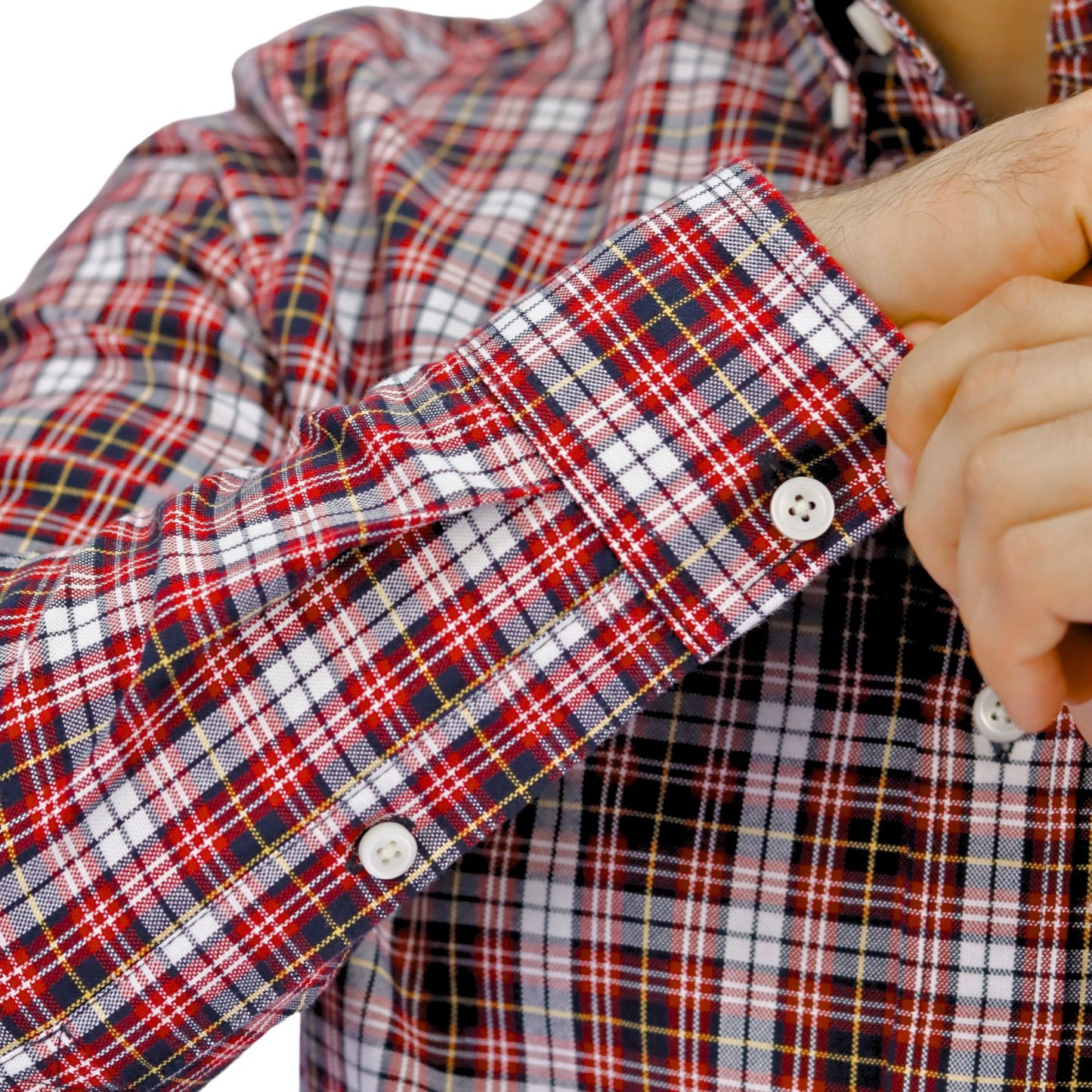 Men's Cotton Oxford Full Opening Long Sleeve Slim Fit Shirt