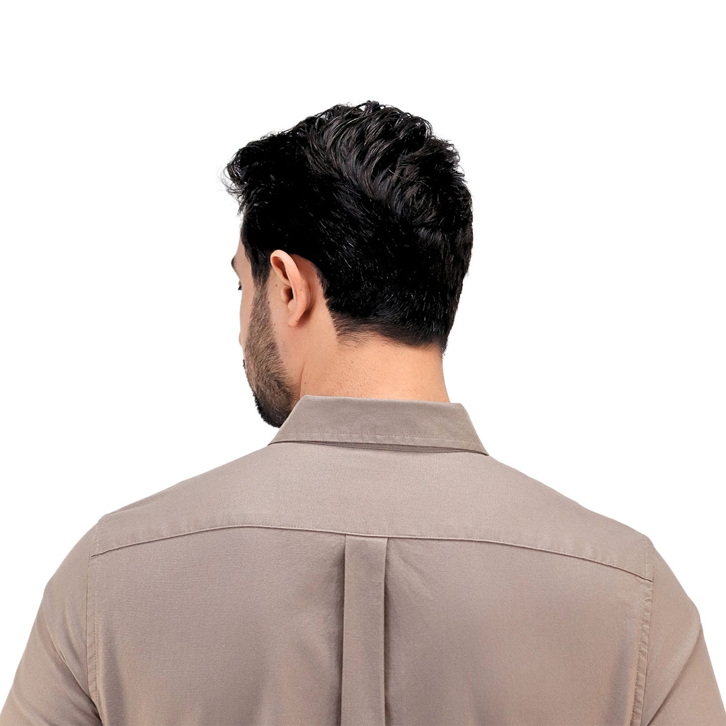 Men's Cotton Oxford Full Opening Long Sleeve Slim Fit Shirt