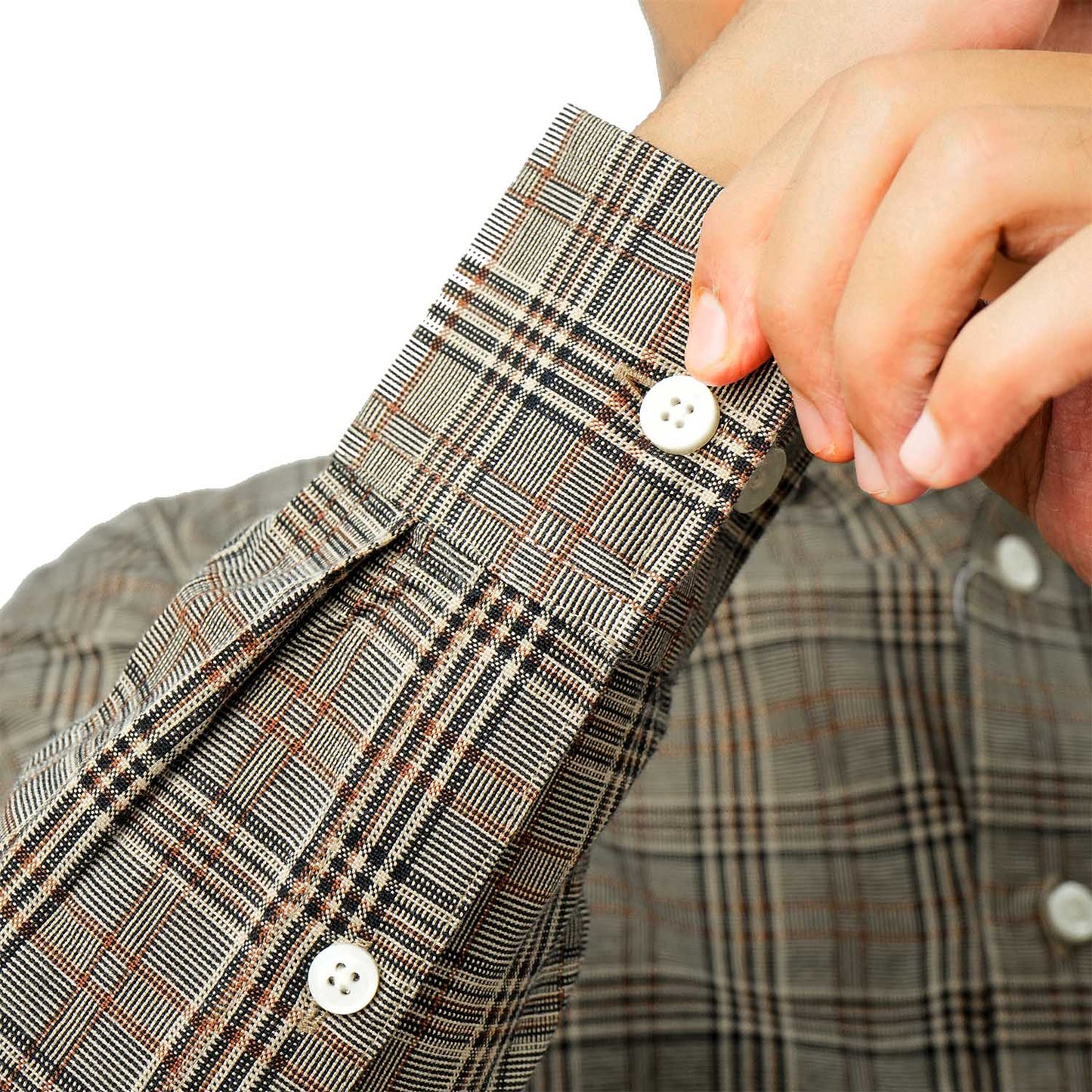 Men's Cotton Oxford Full Opening Long Sleeve Slim Fit Shirt
