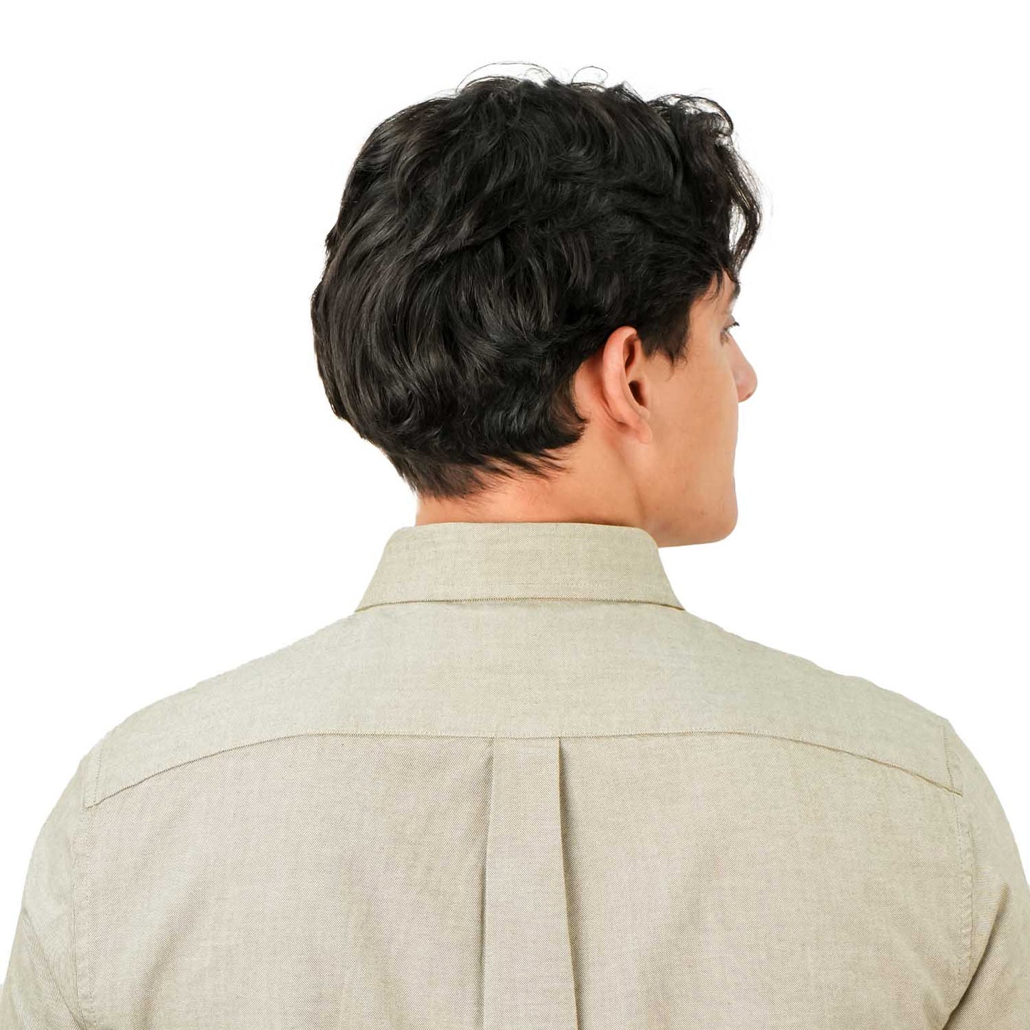 Men's Cotton Oxford Full Opening Long Sleeve Slim Fit Shirt