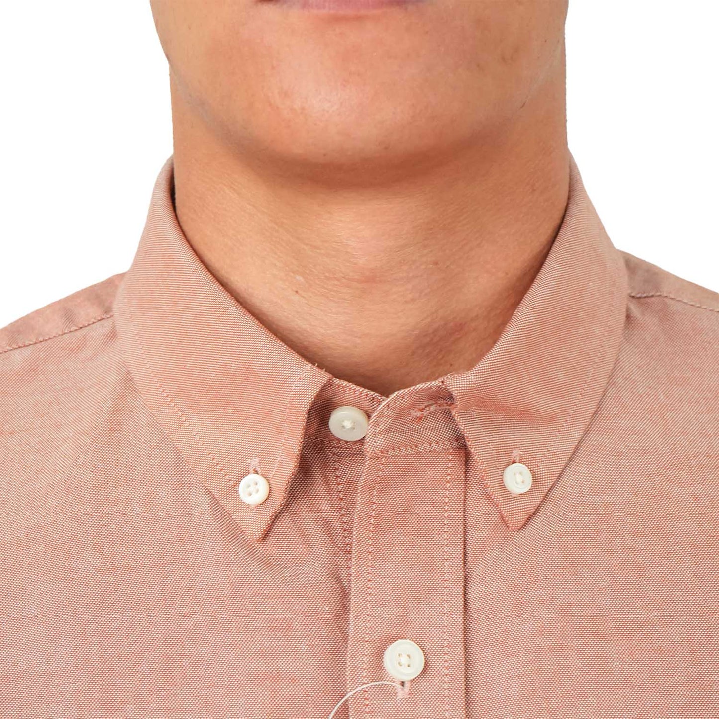 Men's Cotton Oxford Full Opening Long Sleeve Slim Fit Shirt
