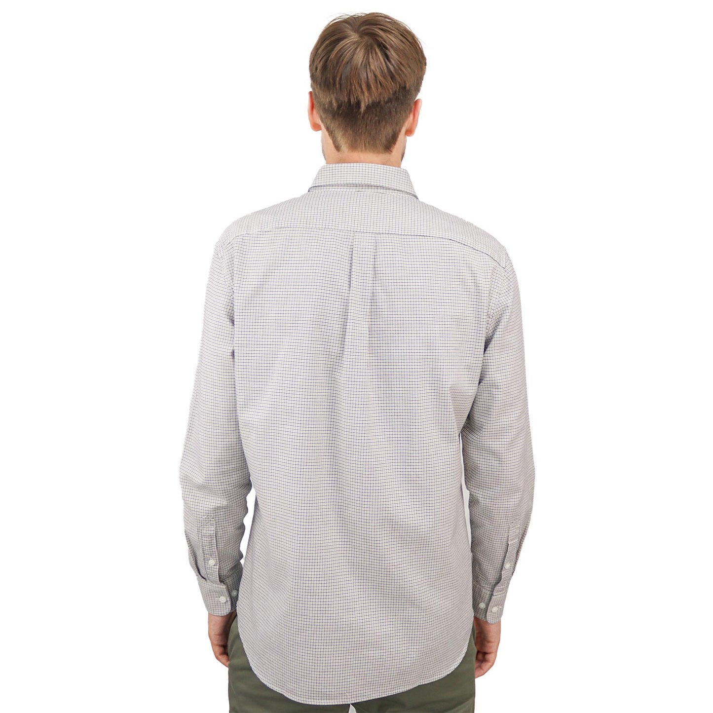 Men's Shirt With Small Lion Embroidery