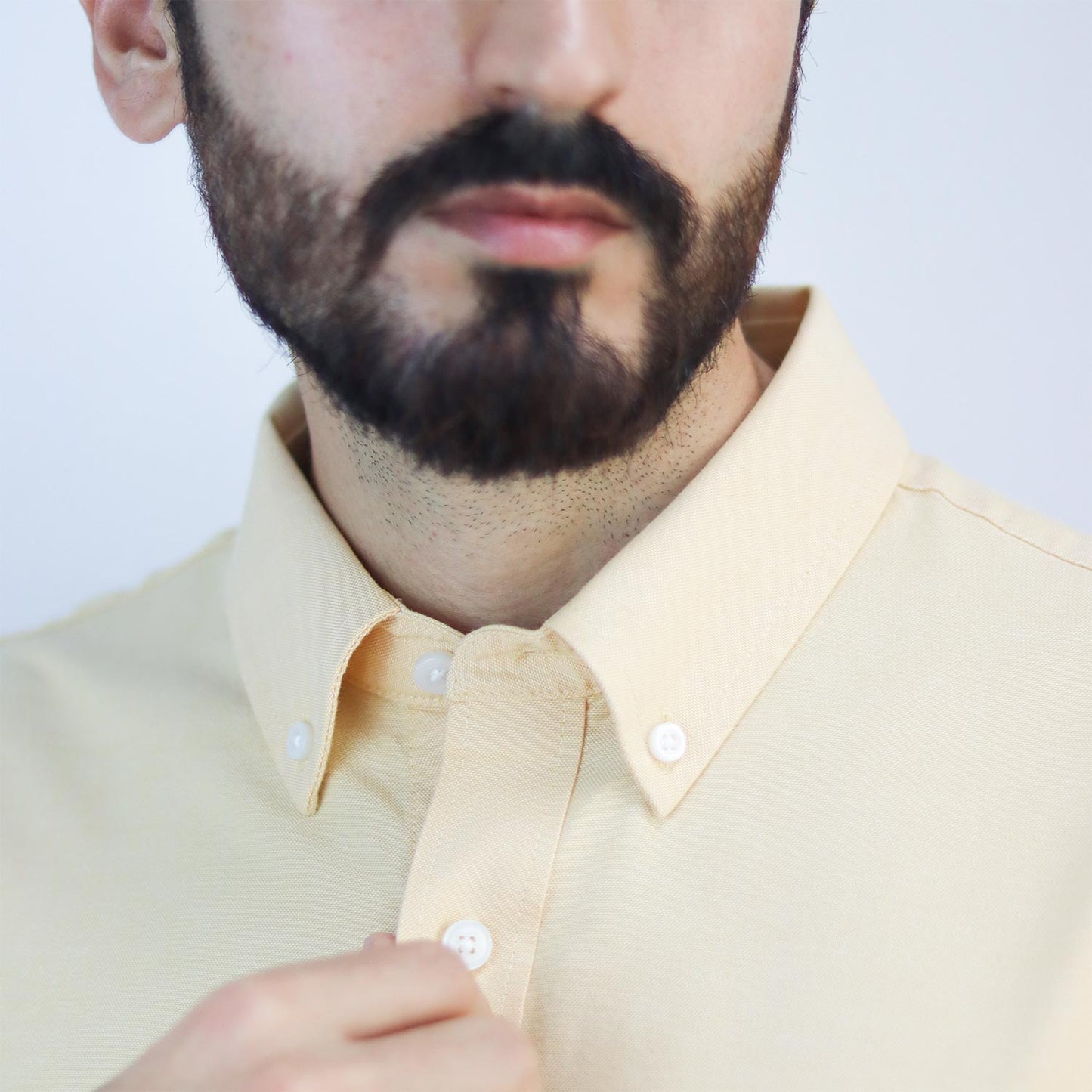 Men's Shirt With Small Lion Embroidery