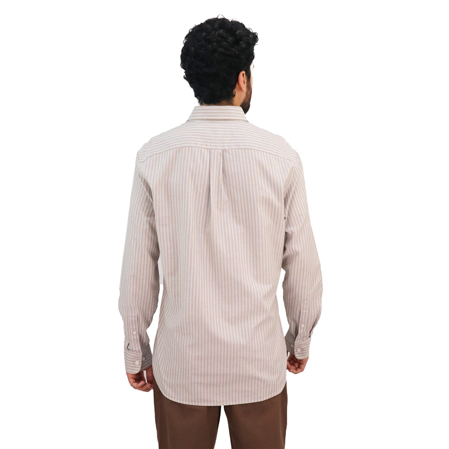 Men's Shirt With Small Lion Embroidery