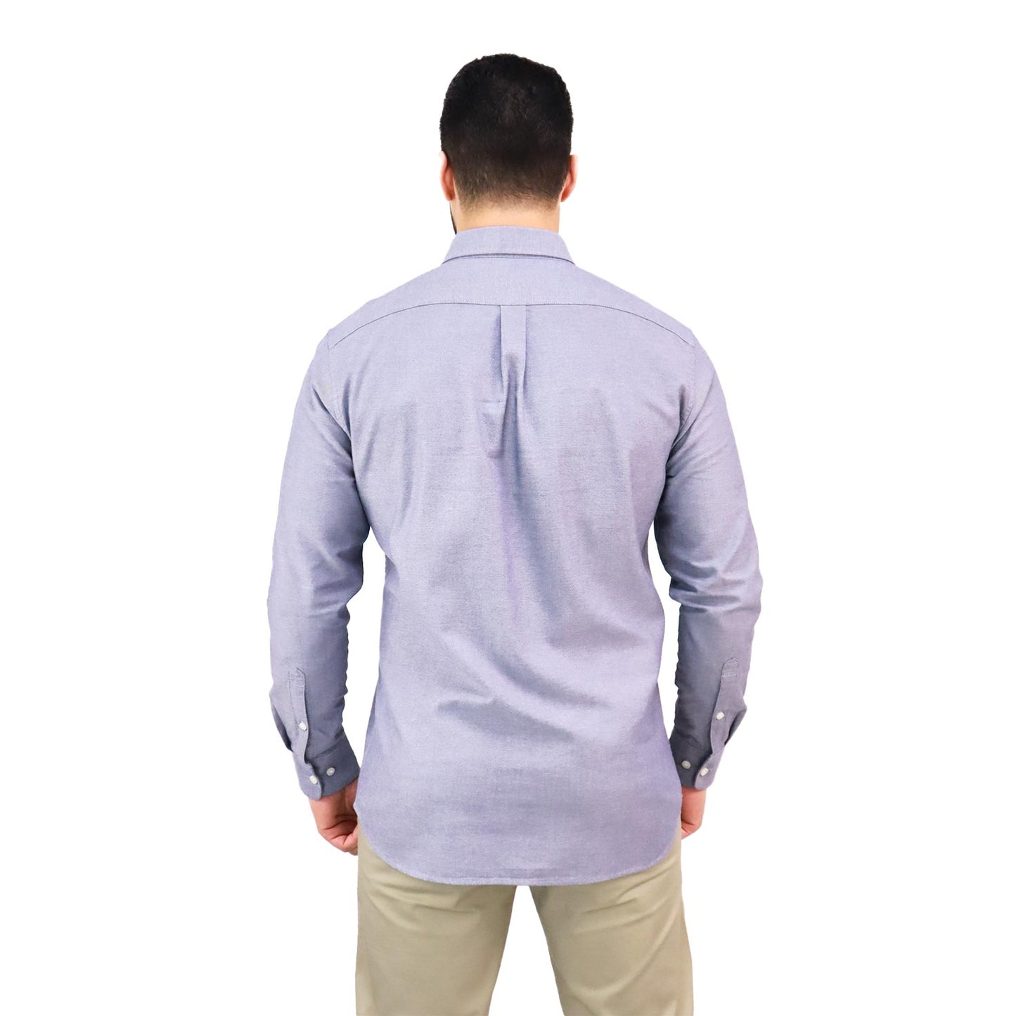 Men's Shirt With Small Lion Embroidery