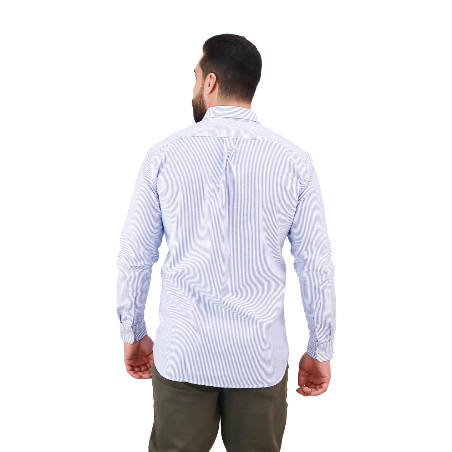 Men's Shirt With Small Lion Embroidery