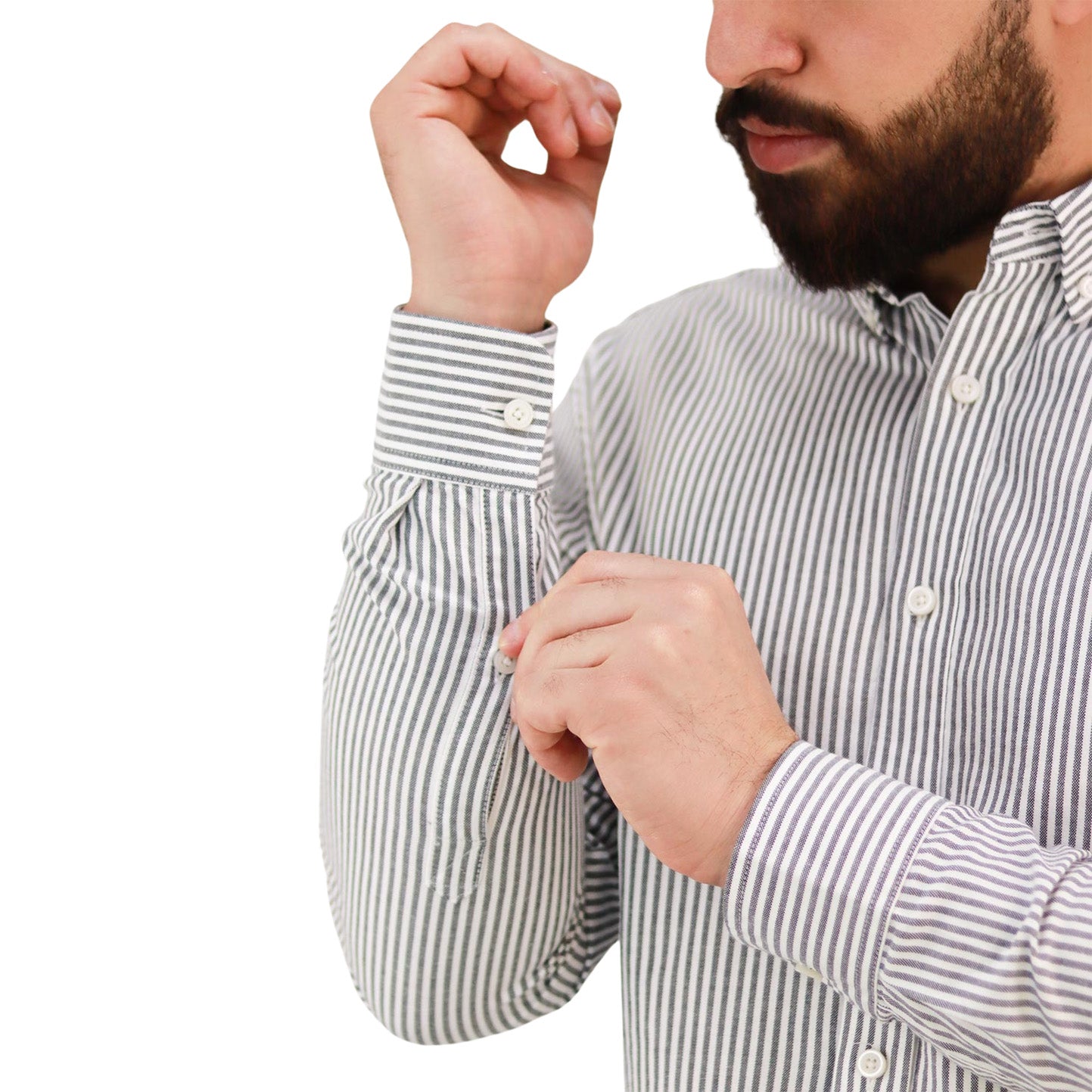 Men's Shirt With Small Lion Embroidery
