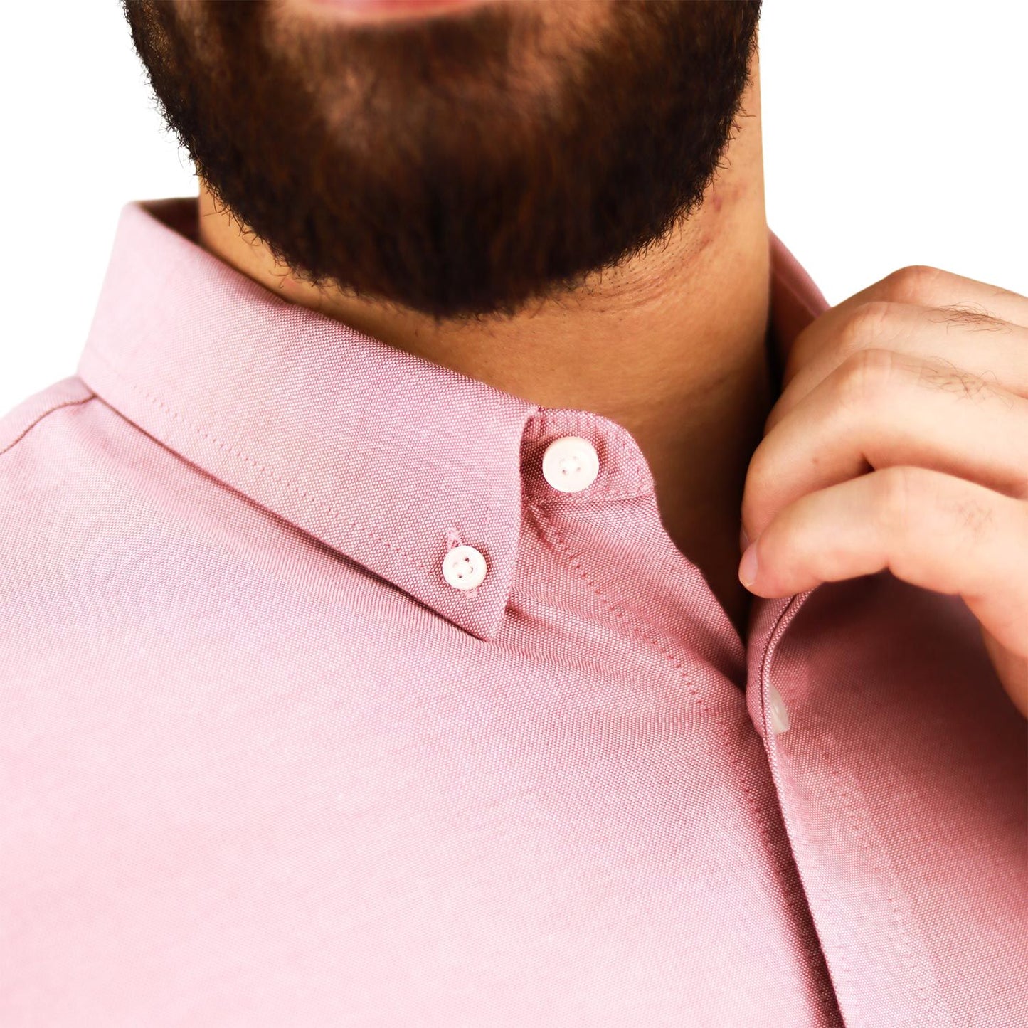 Men's Shirt With Small Lion Embroidery