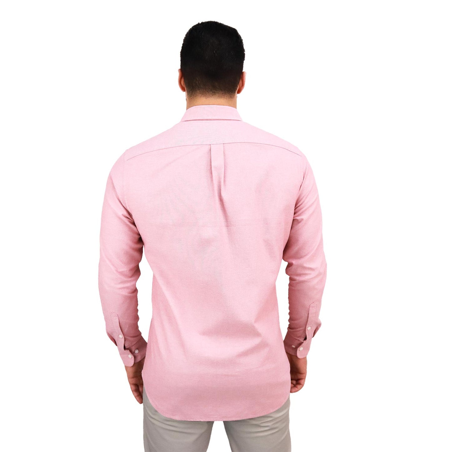 Men's Shirt With Small Lion Embroidery