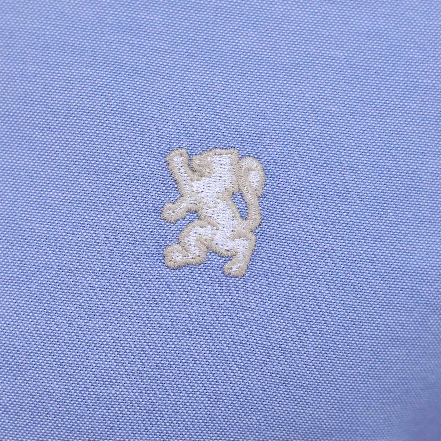 Men's Shirt With Small Lion Embroidery