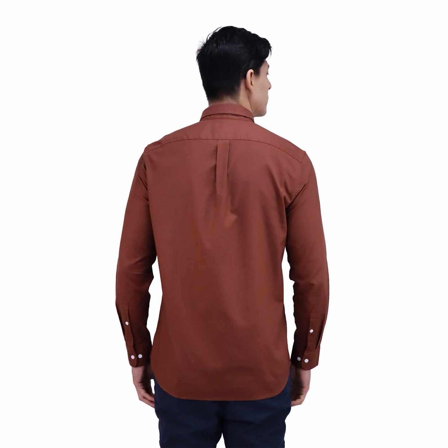 Men's Shirt With Small Lion Embroidery