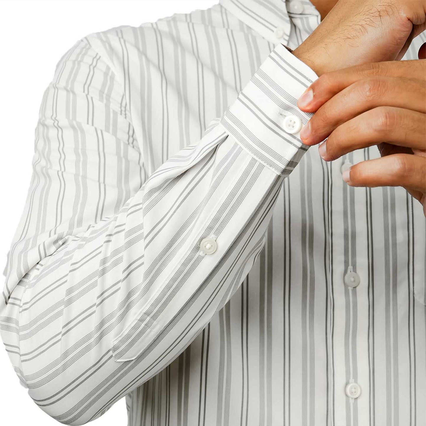 Men's Bamboo Blend Twill Shirt | Slim Fit, Cool Comfort
