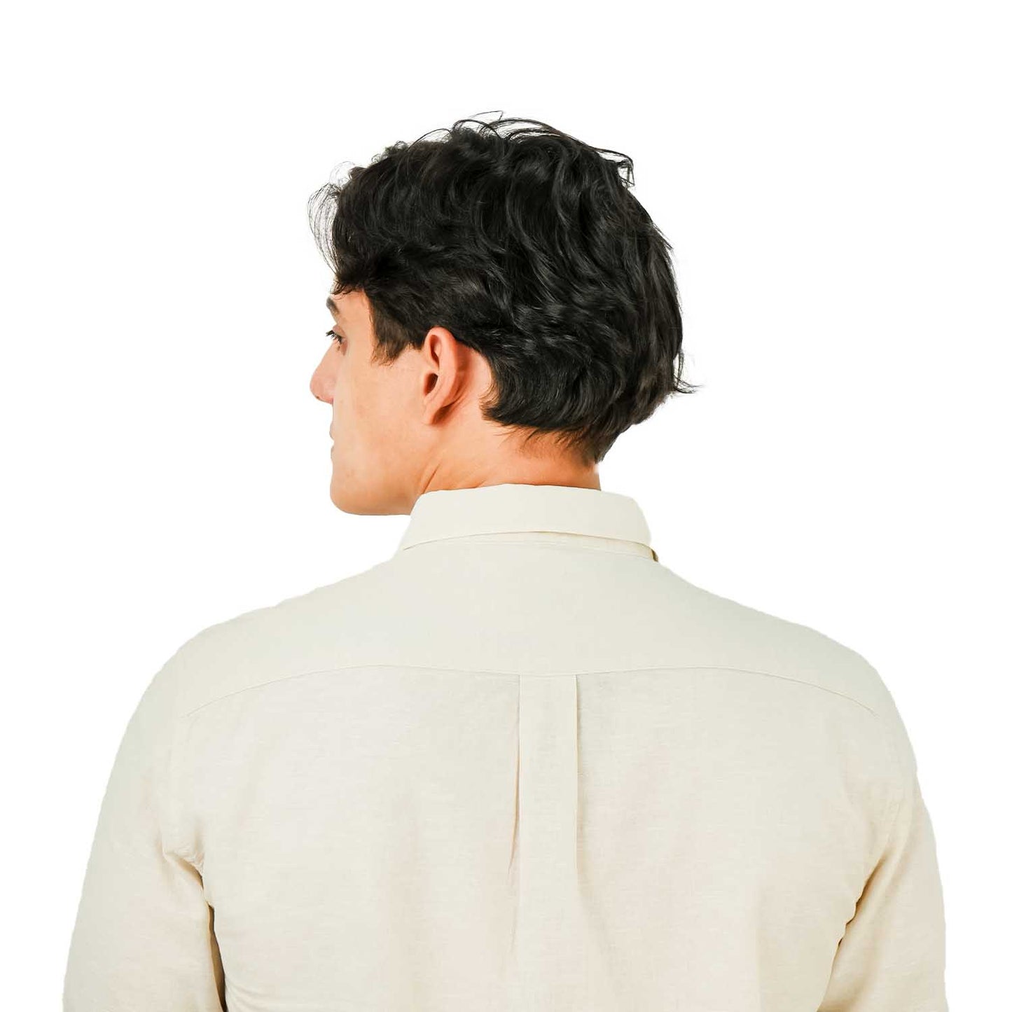 Men's Linen Cotton Poplin Shirt