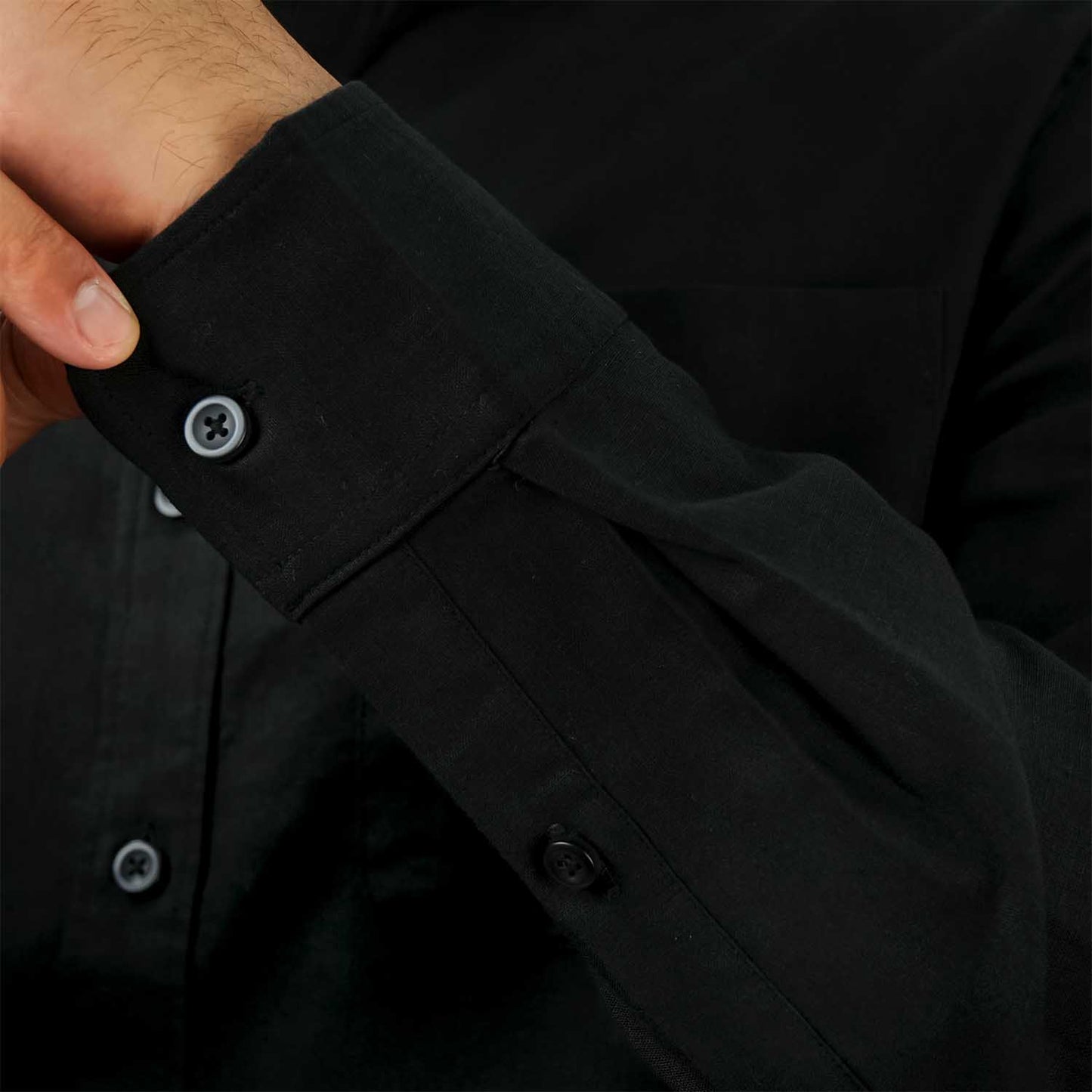 Men's Linen Cotton Poplin Shirt