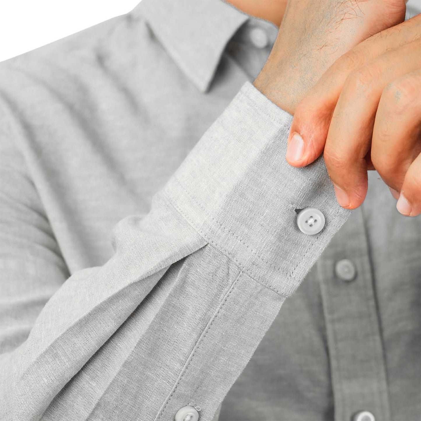 Men's Linen Cotton Poplin Shirt