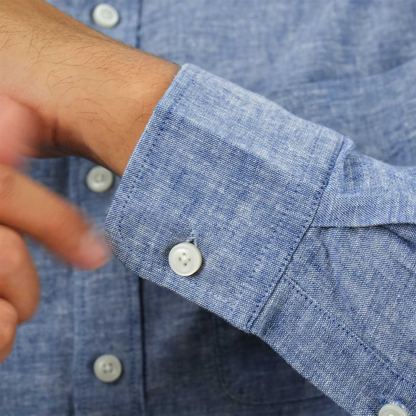 Men's Linen Cotton Poplin Shirt