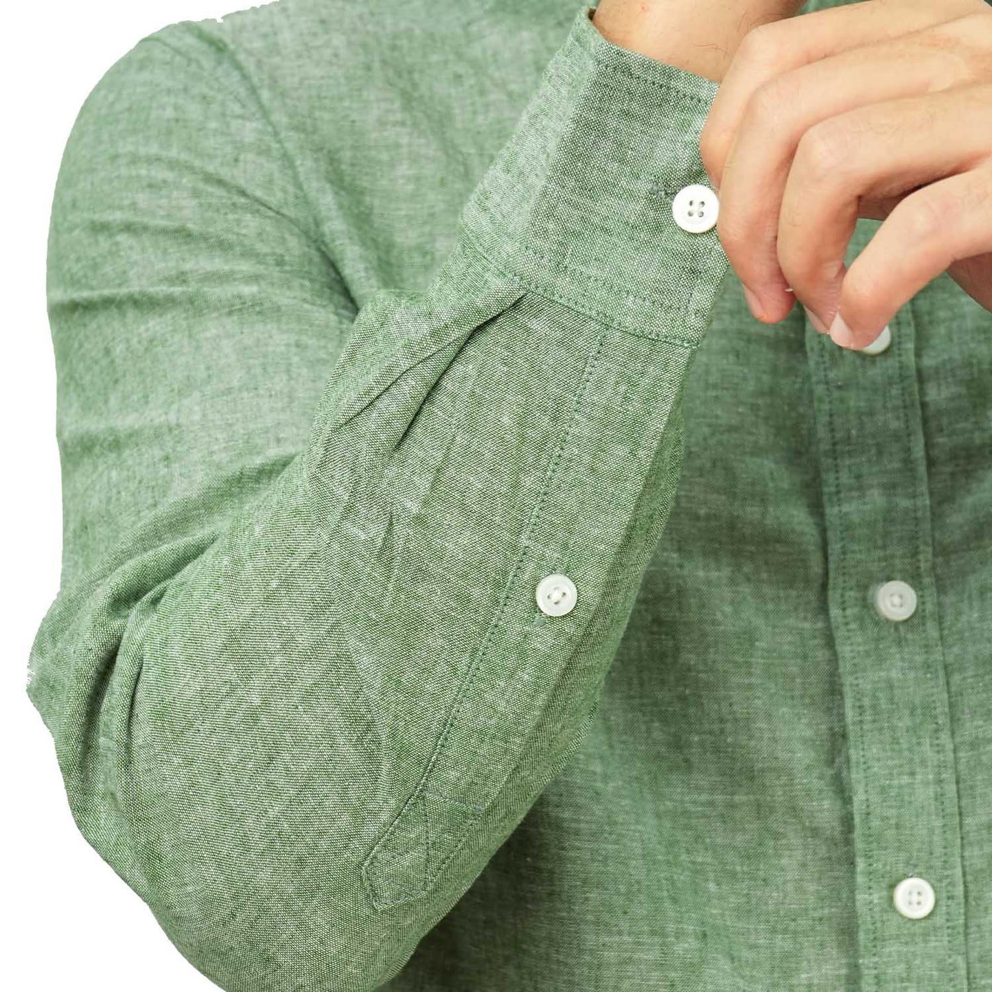 Men's Linen Cotton Poplin Shirt
