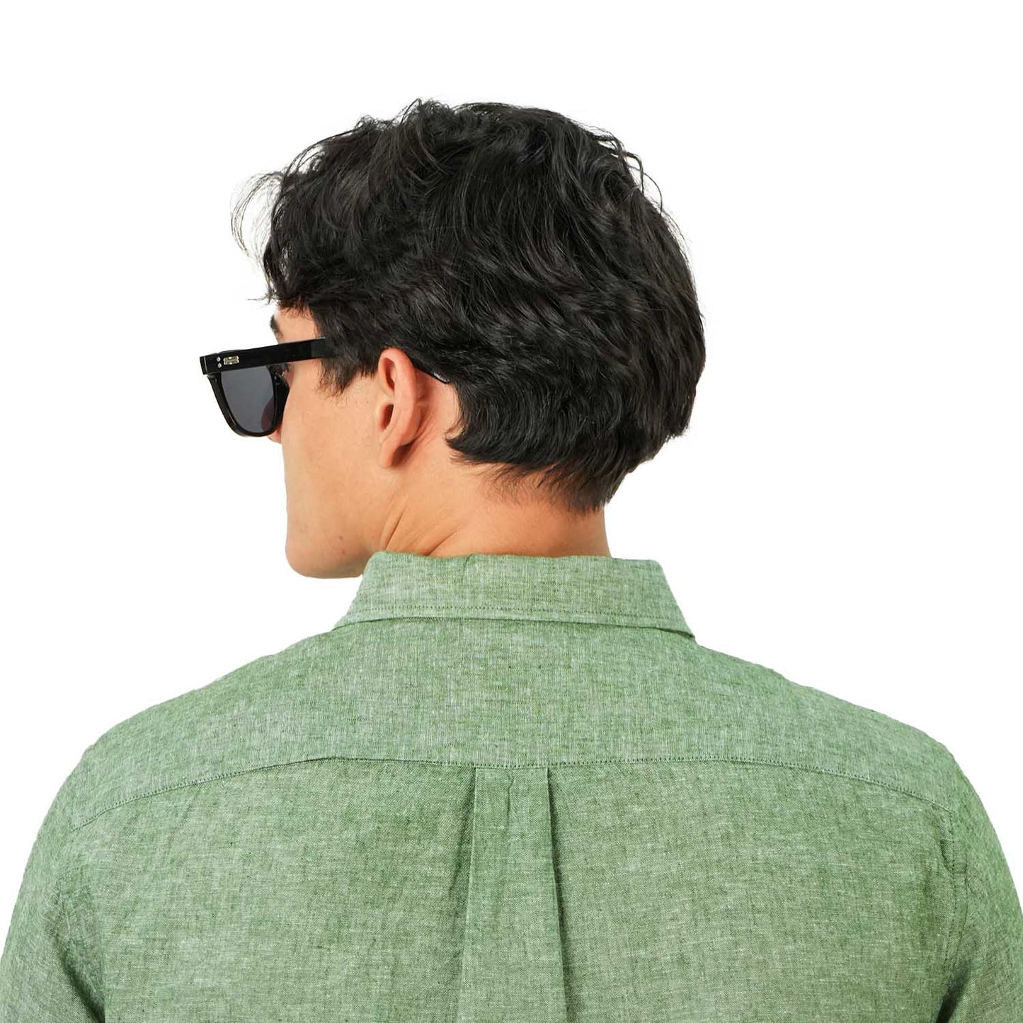 Men's Linen Cotton Poplin Shirt